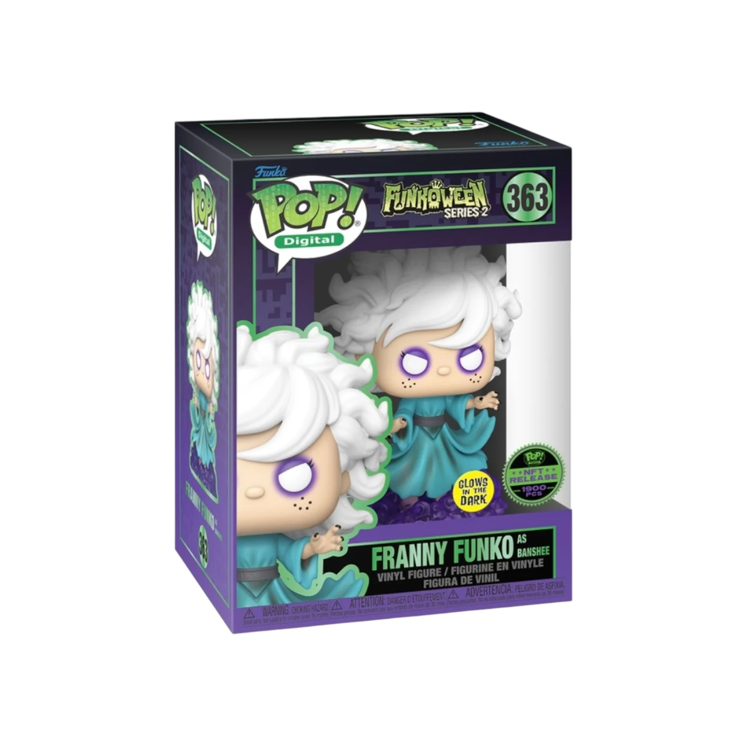 Franny Funko as Banshee #363 (Glows in the Dark) Funko Pop! - Funkoween Series 2 - NFT Release Exclusive LE1900 Pcs