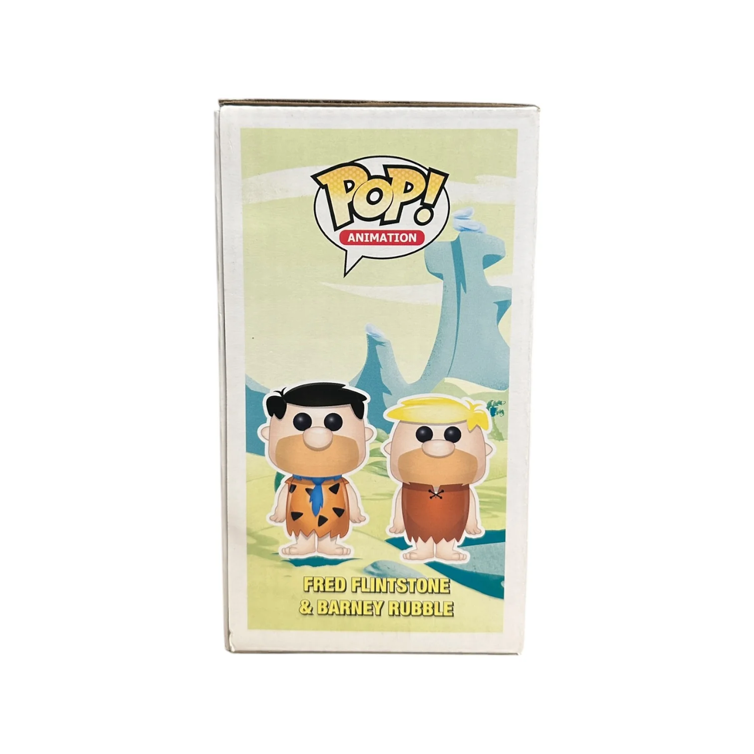 Fred & Barney (Blue Hair) 2 Pack Funko Pop! - The Flintstones - SDCC 2014 Exclusive LE480 Pcs - Condition 7/10 - Image 4