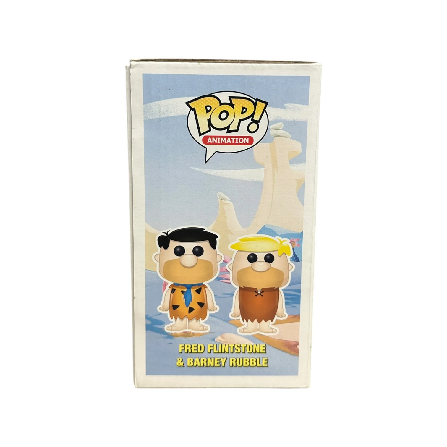 Fred & Barney (Green/Yellow Hair) 2 Pack Funko Pop! - The Flintstones - SDCC 2014 Exclusive LE480 Pcs - Condition 7/10 - Image 4
