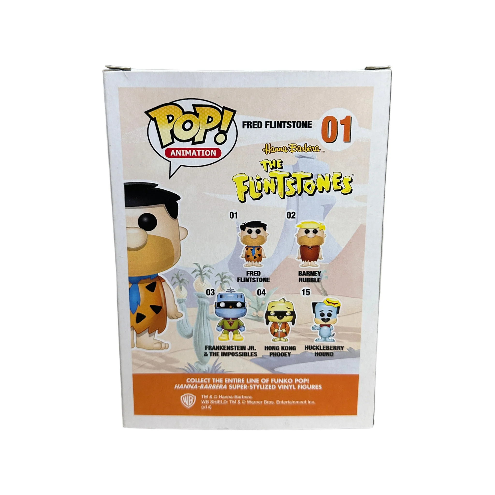 Fred Flintstone #01 Funko Pop! - The Flintstones - 2014 Pop! - Condition 6.5/10 - Image 3