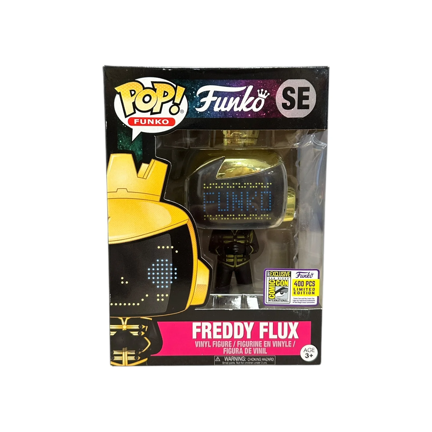 Freddy Flux Quantum Funko Pop! - SDCC 2017 Exclusive LE400 Pcs - Condition 6.5/10