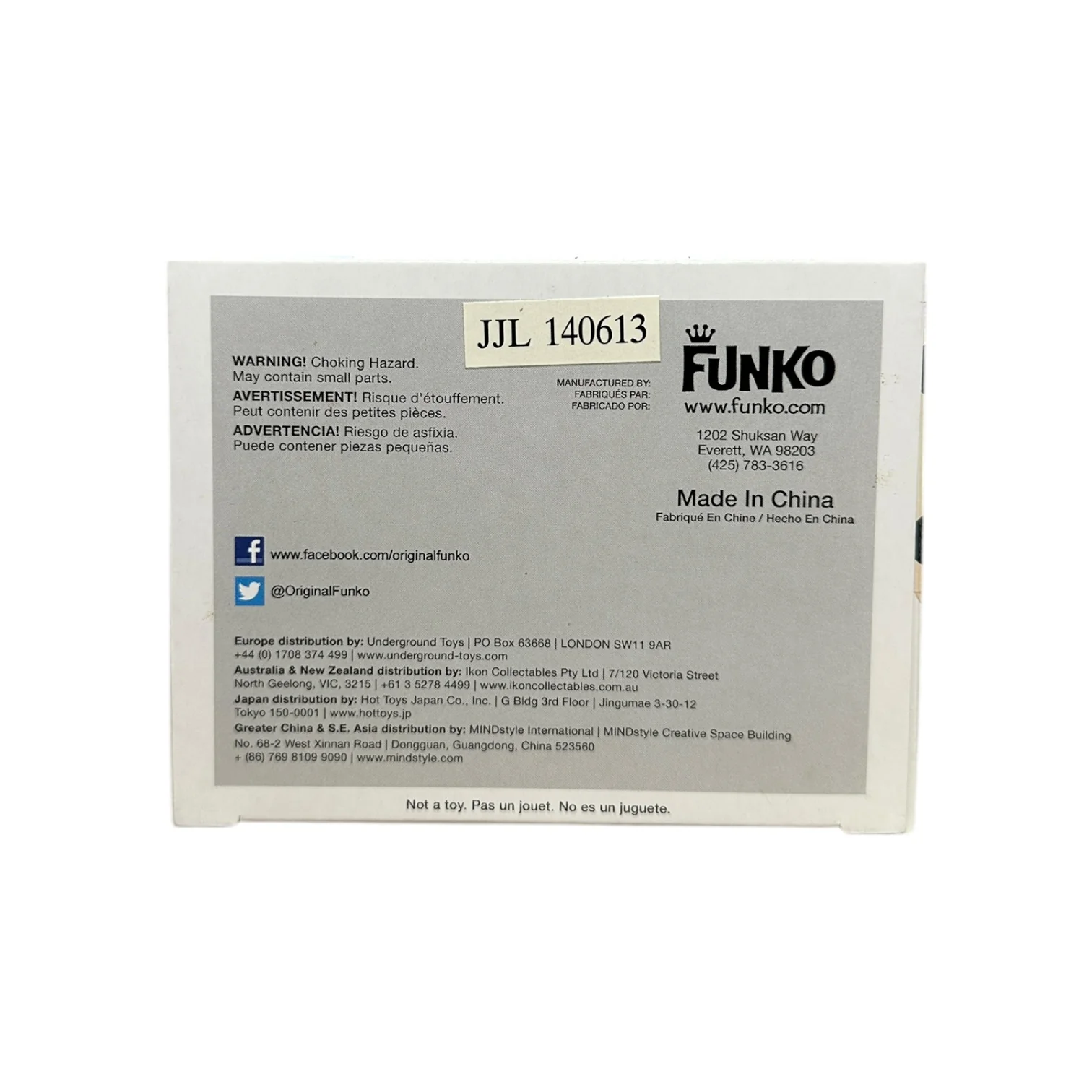 Freddy Funko #32 (Clear) Funko Pop! - SDCC 2014 Exclusive LE96 Pcs - Condition 8/10 - Image 6