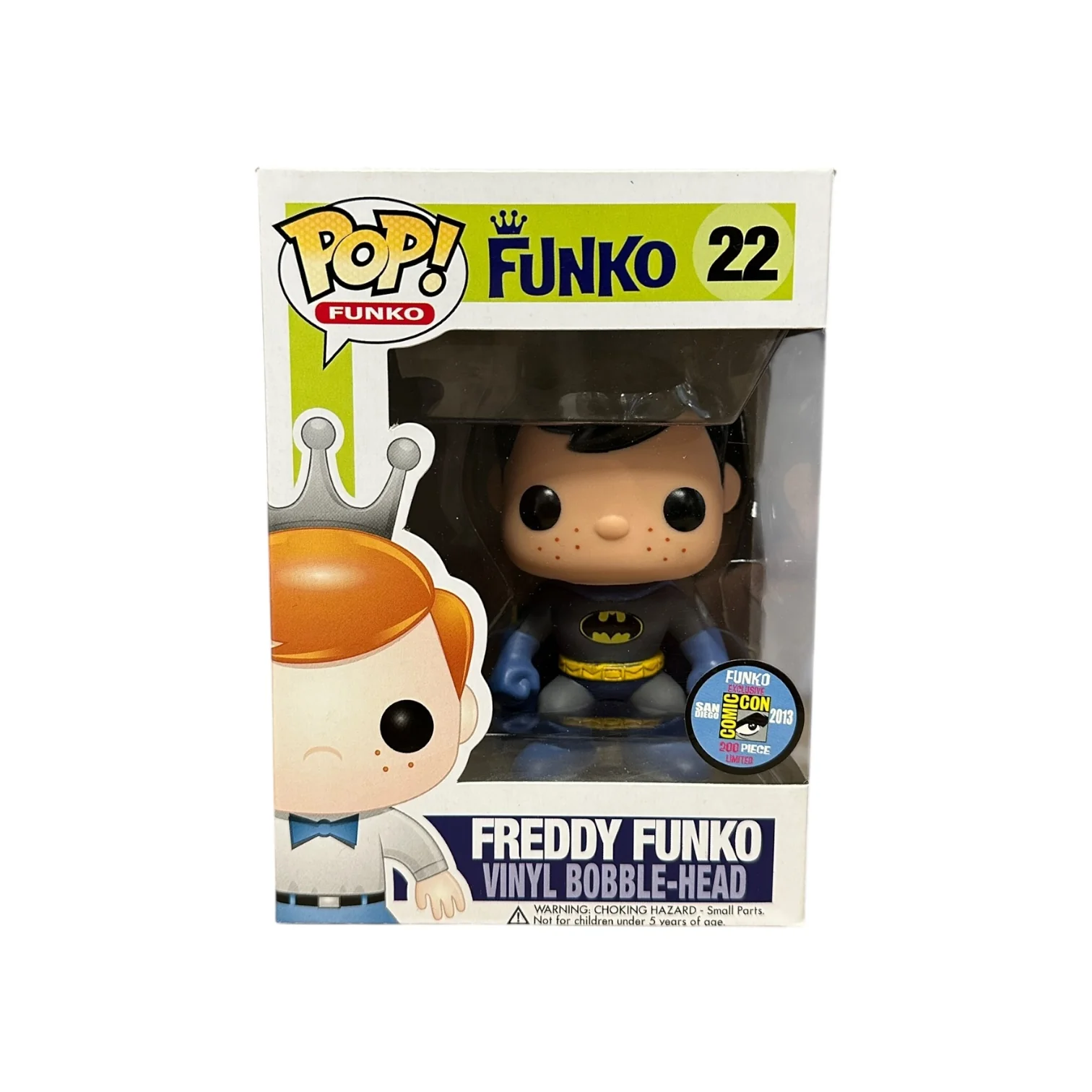 Freddy Funko as Batman #22 Funko Pop! - SDCC 2013 Exclusive LE200 Pcs - Condition 8.5/10