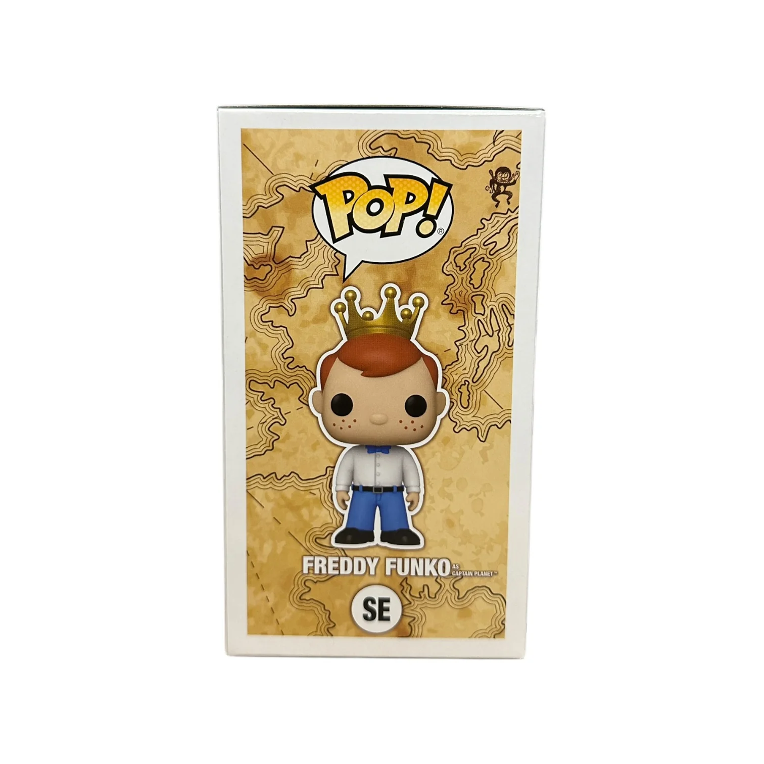 Freddy Funko as Captain Planet (Glows in the Dark) Funko Pop! - The New Adventures of Captain Planet - Freddy's Funtastic Voyage 2024 Show Edition LE500 Pcs - Condition 8.75/10 - Image 4