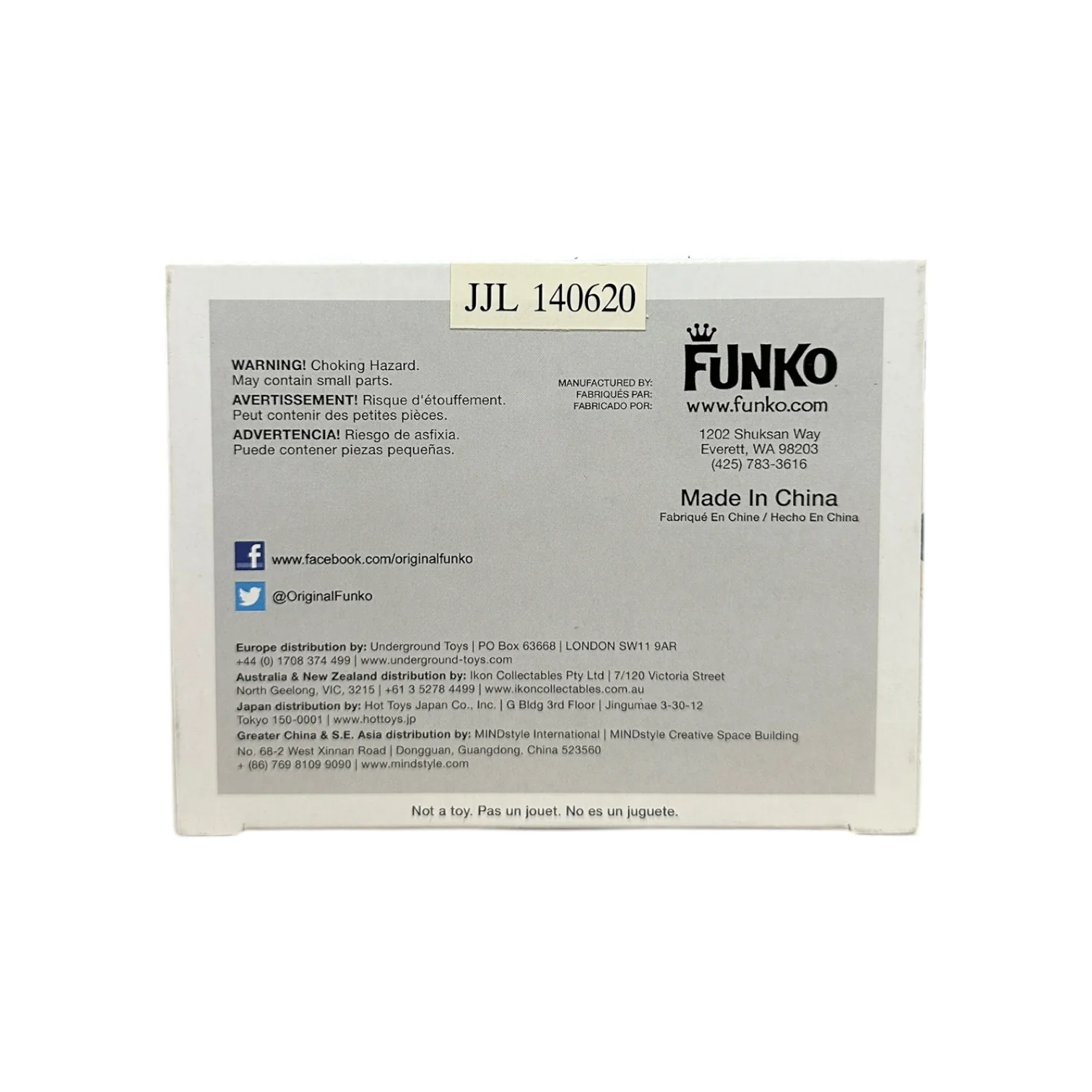 Freddy Funko as Dr. Emmett Brown #30 Funko Pop! - SDCC 2014 Exclusive LE96 Pcs - Condition 7/10 - Image 6