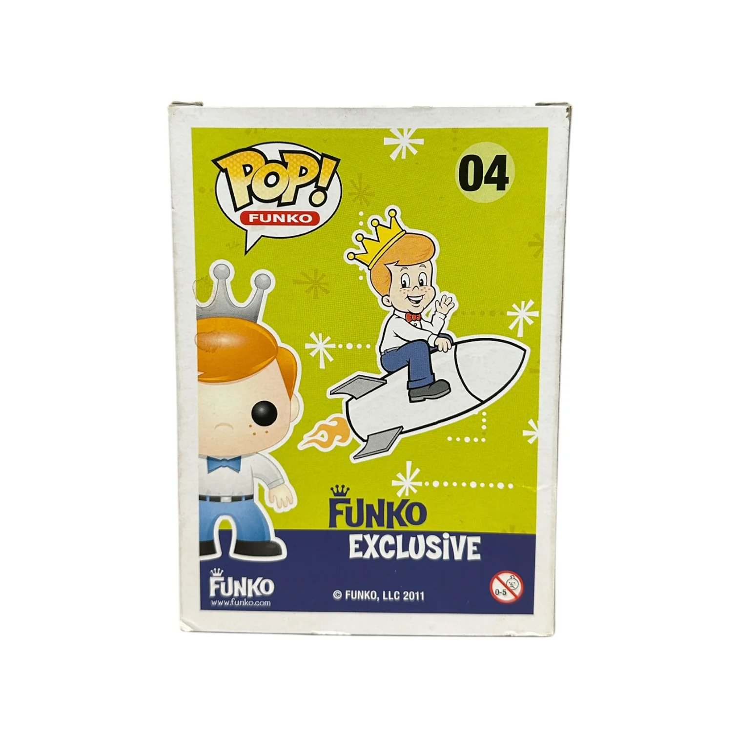 Freddy Funko as Flavor Flav #04 Funko Pop! - SDCC 2011 Exclusive LE48 Pcs - Condition 7/10 - Image 3
