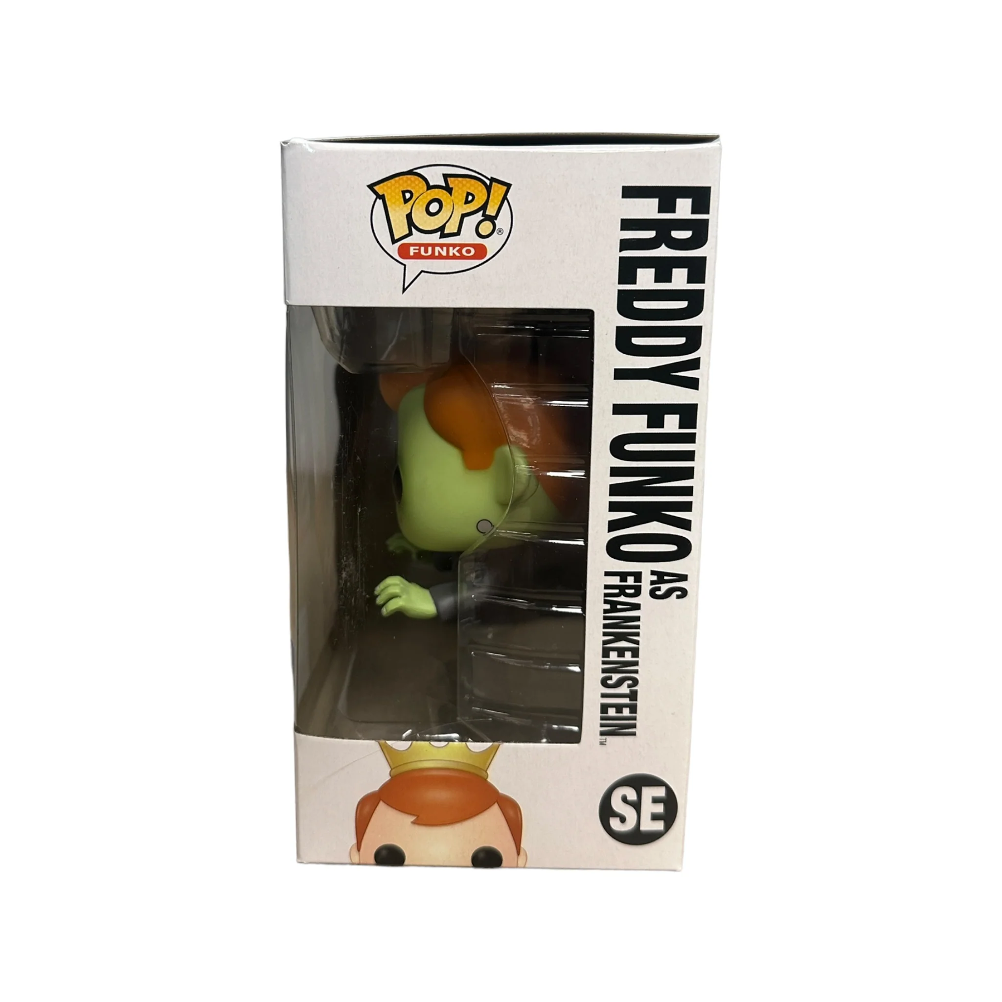 Freddy Funko as Frankenstein (Error Glow Head) Funko Pop! - Universal Monsters - SDCC 2019 Exclusive LE350 Pcs - Condition 8/10 - Image 2