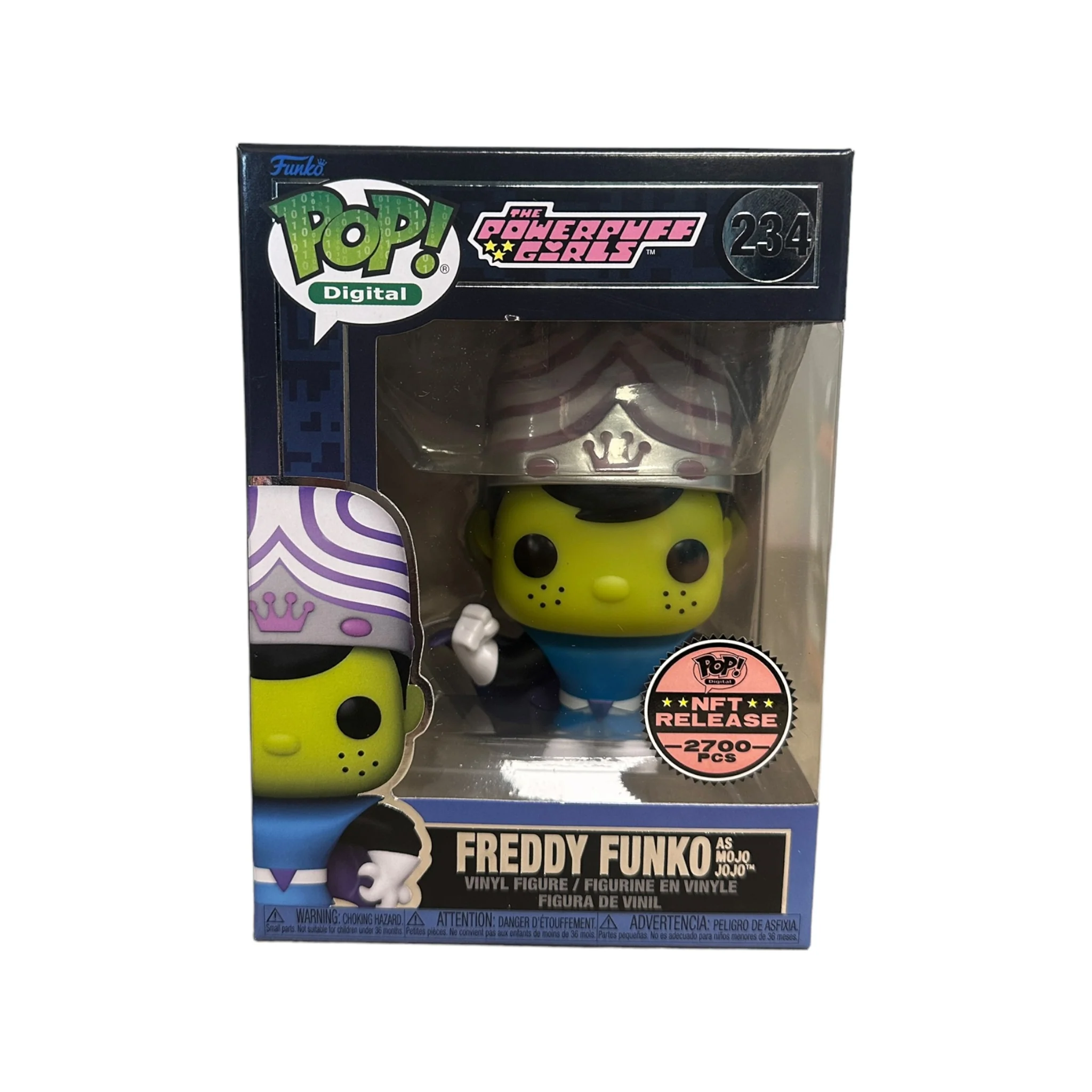 Freddy Funko as Mojo Jojo #234 Funko Pop! - The Powerpuff Girls - NFT Release Exclusive LE2700 Pcs - Condition 8.75/10