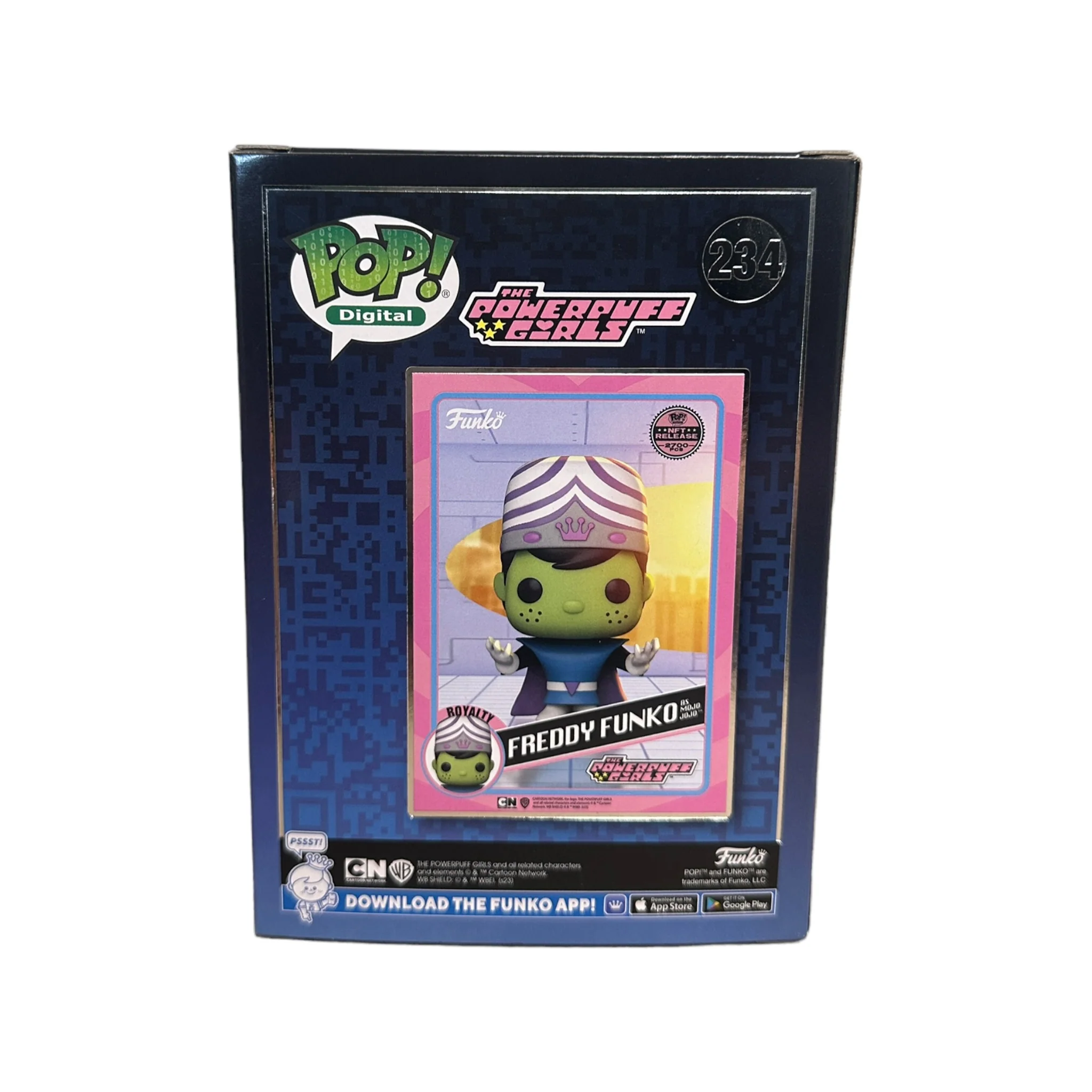 Freddy Funko as Mojo Jojo #234 Funko Pop! - The Powerpuff Girls - NFT Release Exclusive LE2700 Pcs - Condition 8.75/10 - Image 3