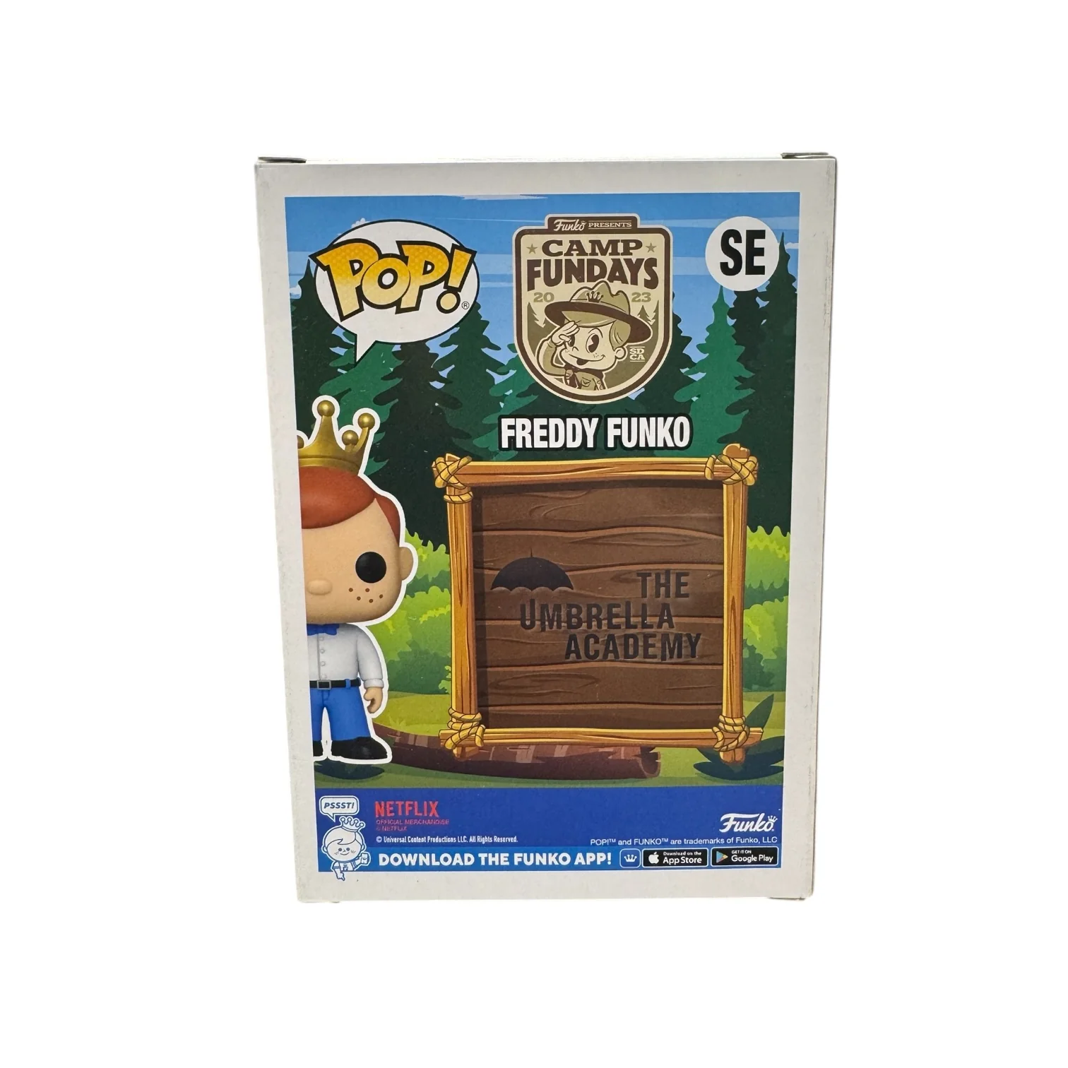 Freddy Funko as Number Five - Umbrella Academy - Funko Pop! - Freddy's Funtastic Voyage 2024 Online Edition LE4500 Pcs - Image 3