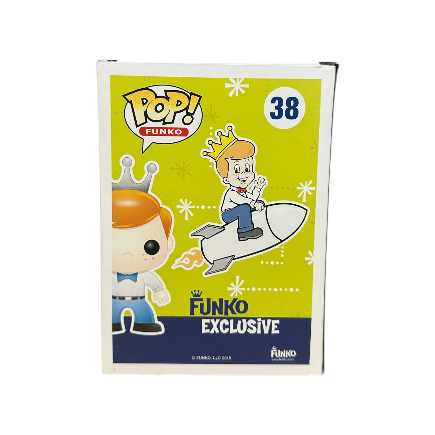 Freddy Funko as Olaf (Glitter) #38 Funko Pop! - SDCC 2015 Exclusive LE24 Pcs - Condition 8.5/10 - Image 3