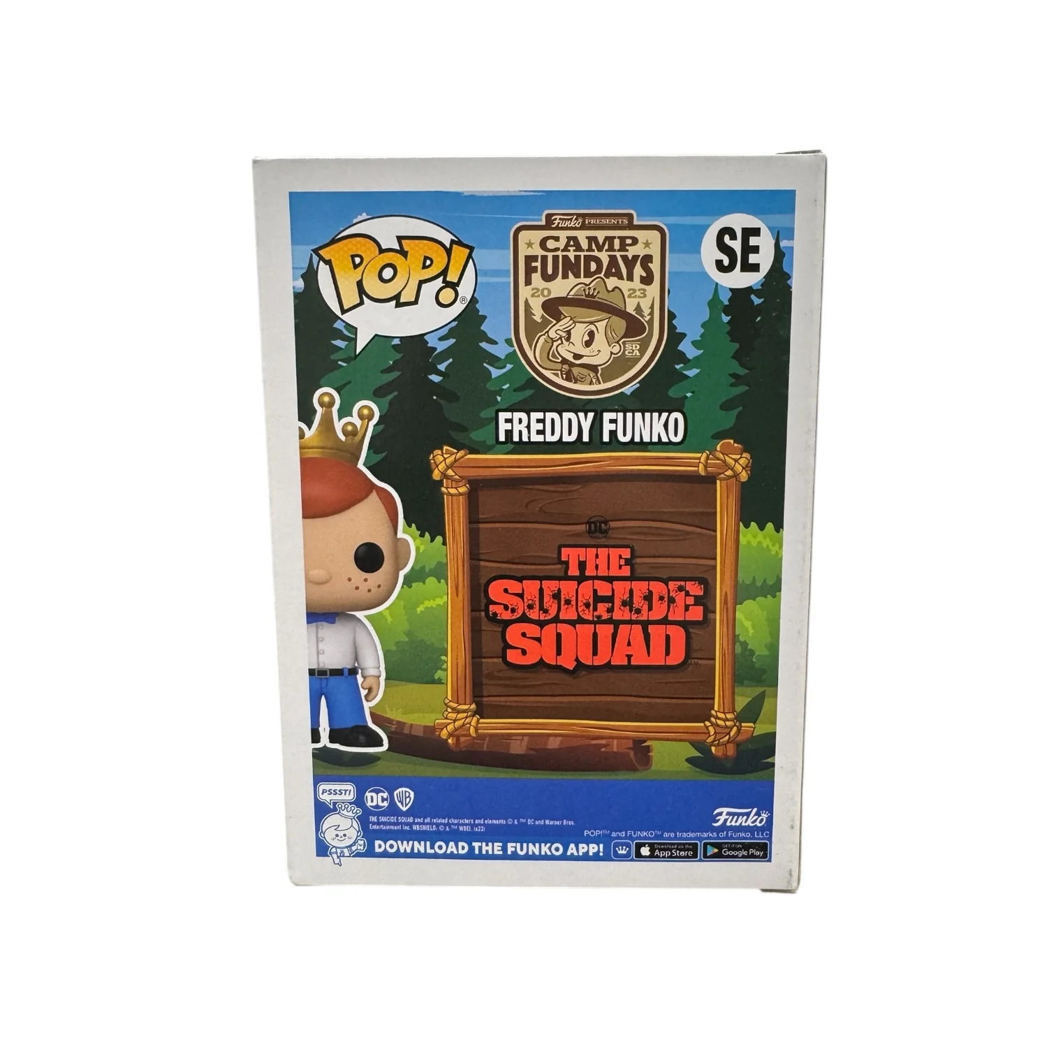 Freddy Funko as Peacemaker Funko Pop! - The Suicide Squad - Camp Fundays 2023 Online Edition LE5000 Pcs - Image 3