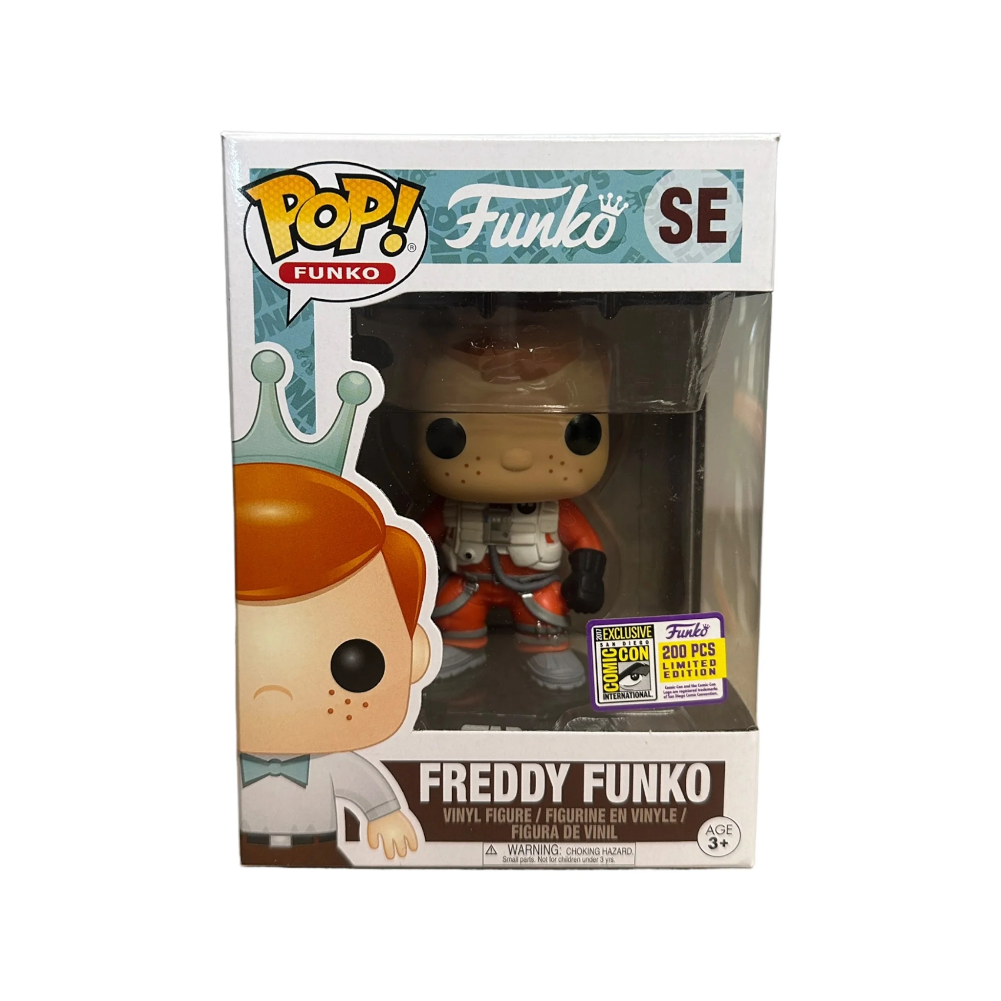 Freddy Funko as Poe Dameron Funko Pop! - Star Wars - SDCC 2017 Exclusive LE200 Pcs - Condition 8.75/10