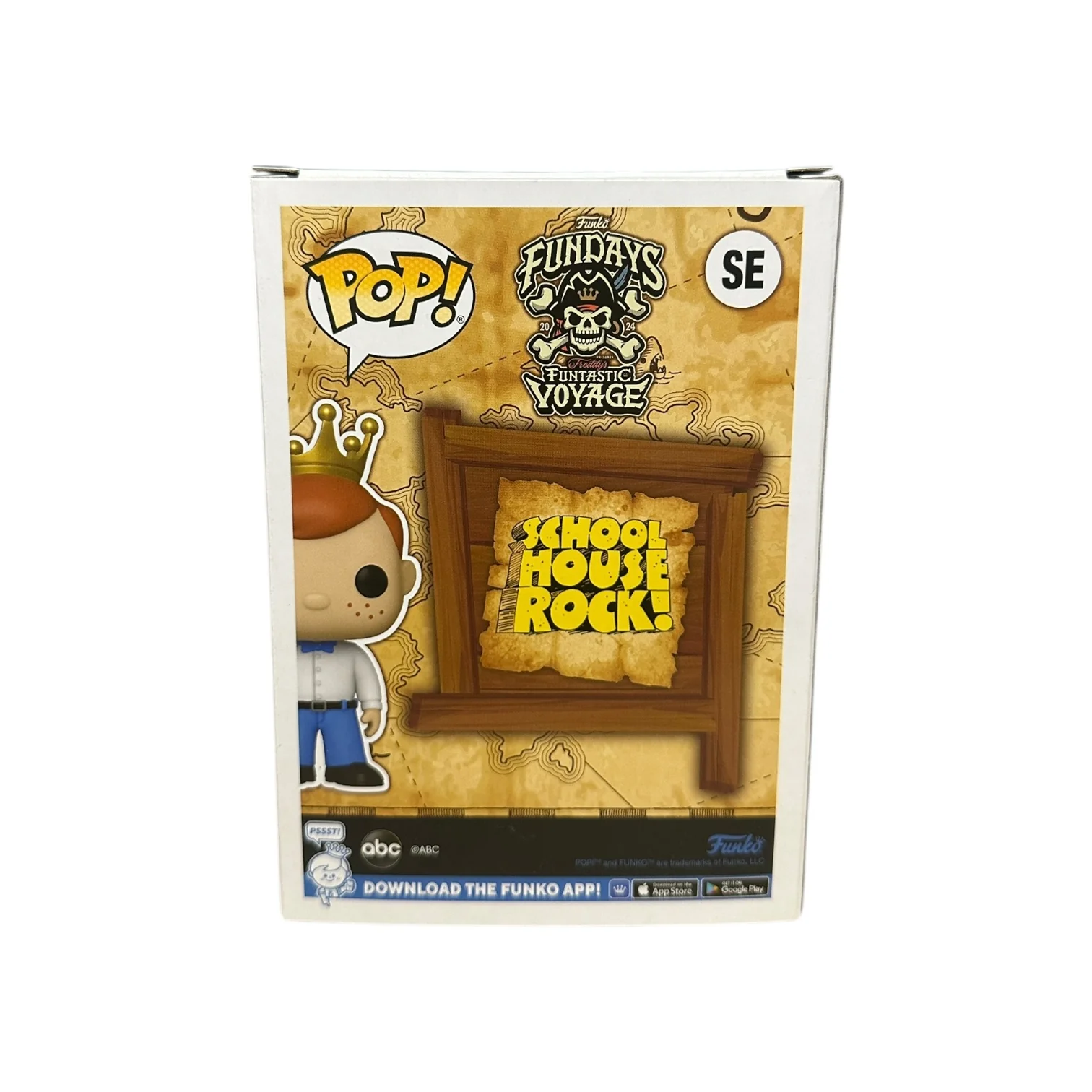 Freddy Funko as Rocky (Metallic) Funko Pop! - School House Rock! - Freddy's Funtastic Voyage 2024 Show Edition LE50 Pcs - Condition 8/10 - Image 3