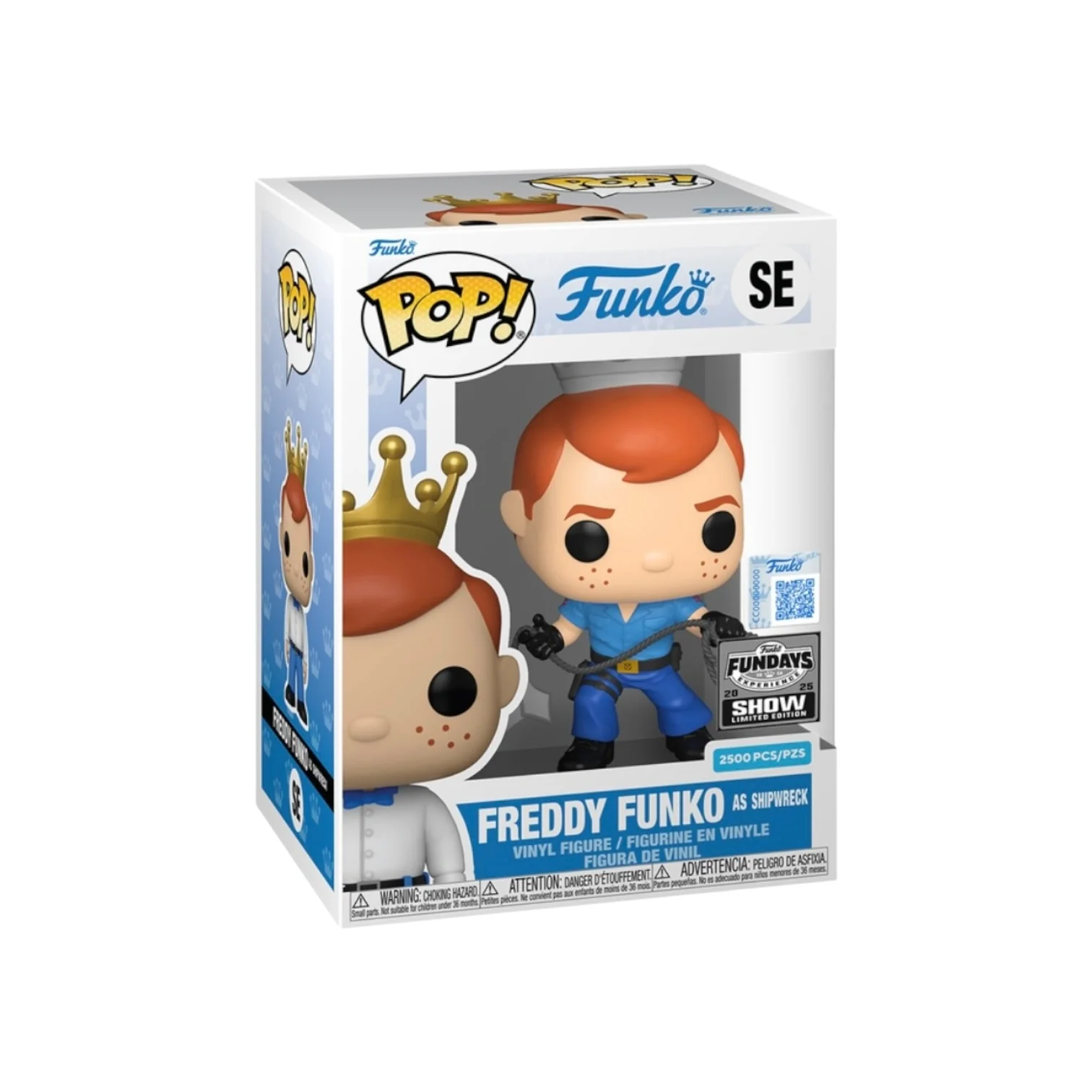 Freddy Funko as Shipwreck Funko Pop! - G.I. Joe - Fundays Experience 2025 Show Edition LE2500 Pcs