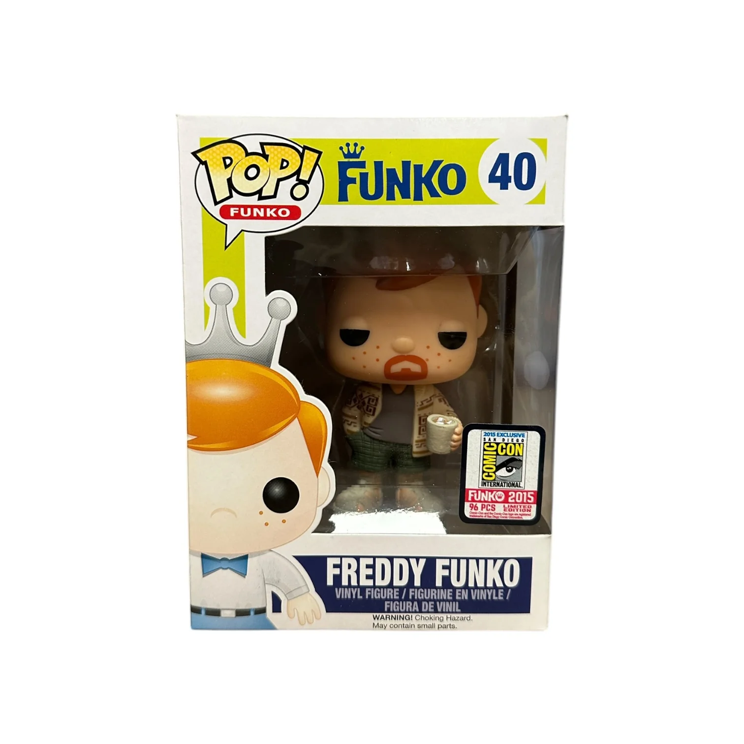 Freddy Funko as The Dude #40 Funko Pop! - SDCC 2015 Exclusive LE96 Pcs - Condition 7.5/10