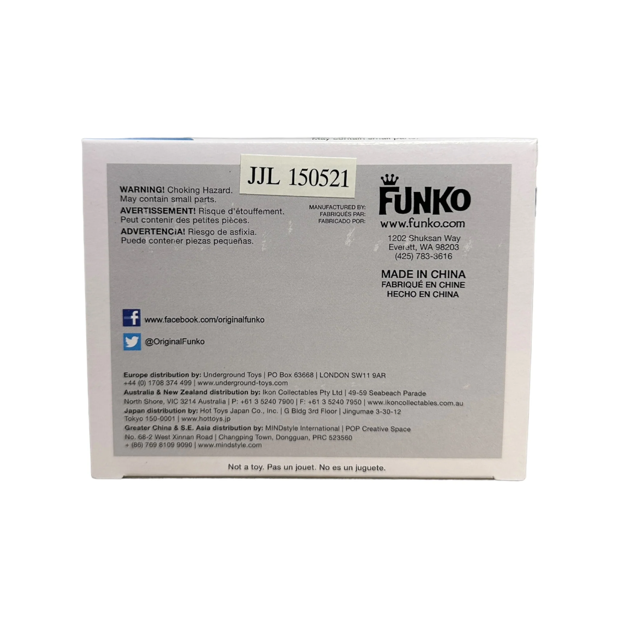 Freddy Funko as Twisty #42 (Bloody) Funko Pop! - SDCC 2015 Exclusive LE350 Pcs - Condition 7.5/10 - Image 5