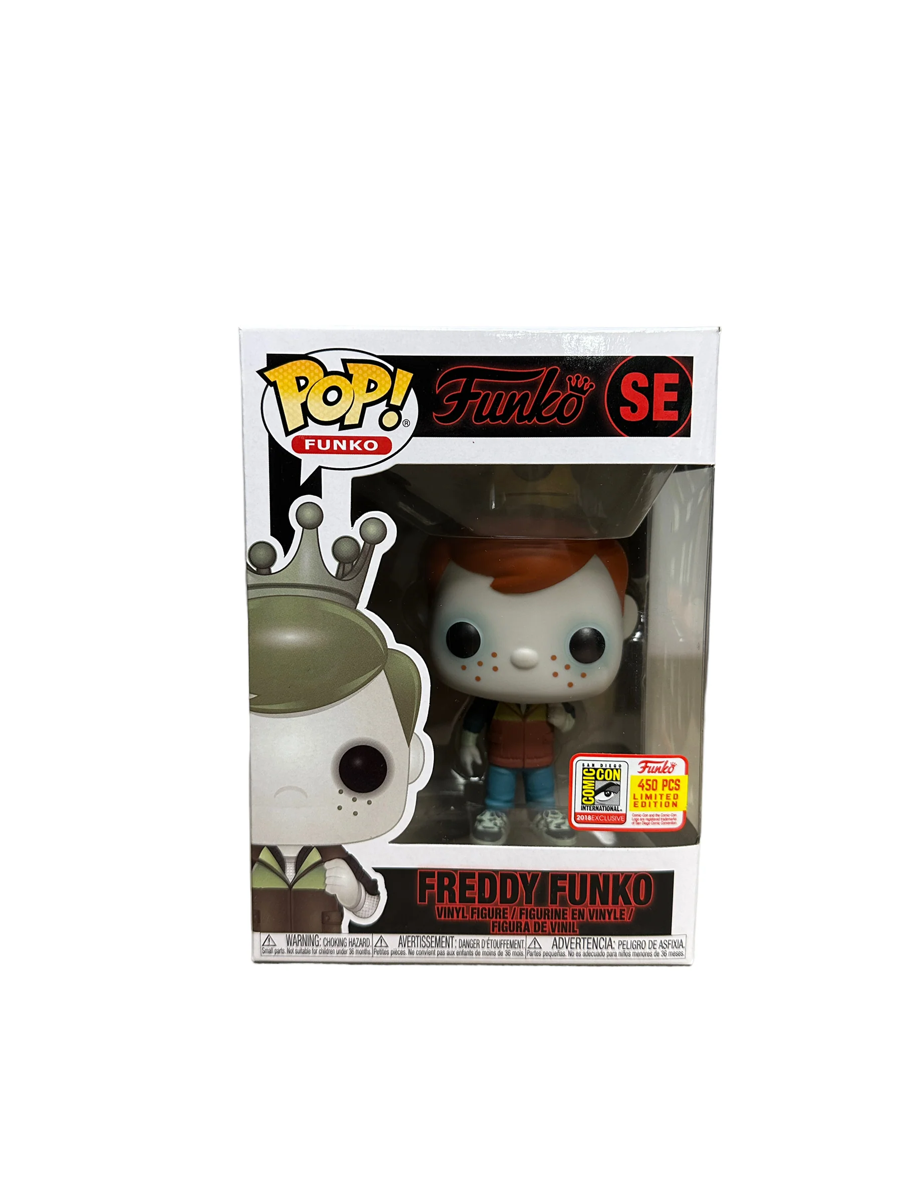 Freddy Funko as Upside Down Will Funko Pop! - SDCC 2018 Exclusive LE450 Pcs - Condition 8.75/10 - Image 2