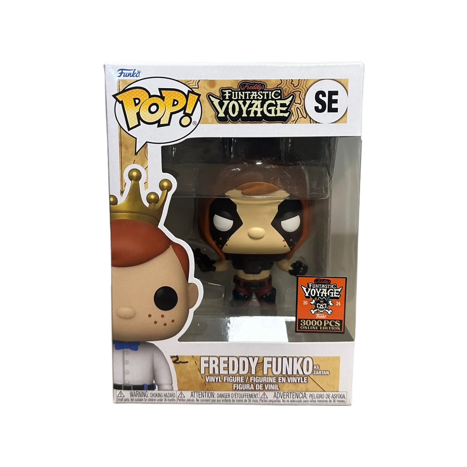 Freddy Funko as Zartan Funko Pop! - G.I.Joe - Freddy's Funtastic Voyage 2024 Online Edition LE3000 Pcs