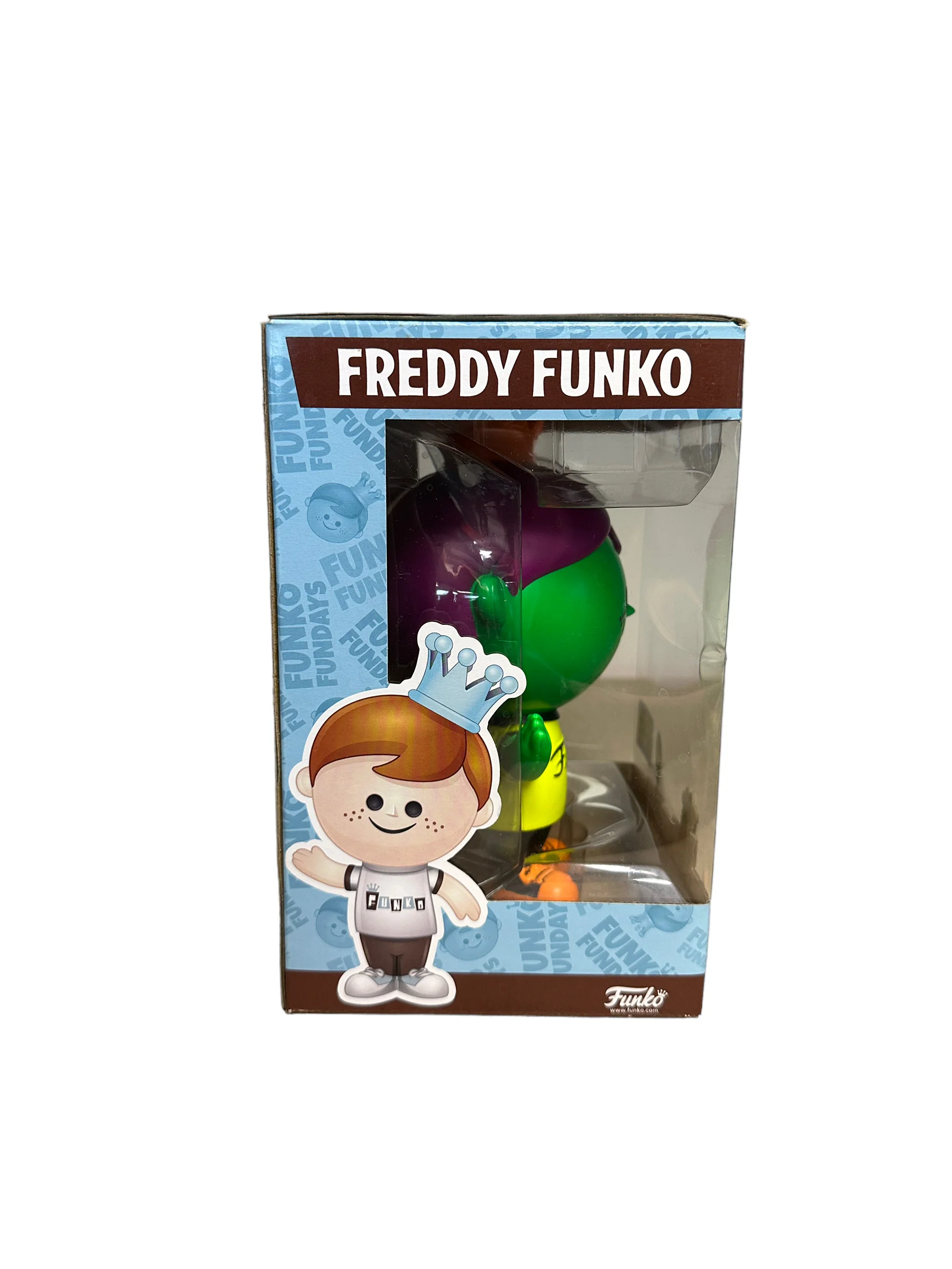 Freddy Funko Black Light (Green & Purple) Retro Vinyl Figure! - SDCC 2017 Exclusive LE100 Pcs - Condition 7/10 - Image 5