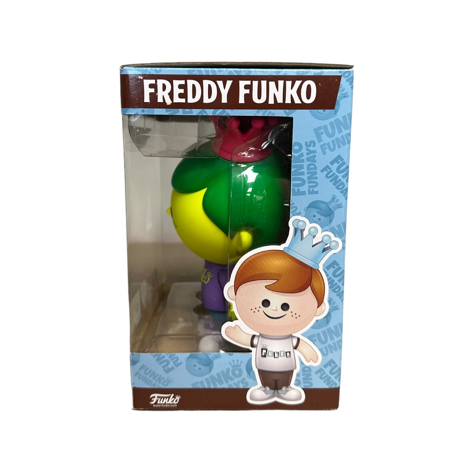 Freddy Funko Black Light (Yellow & Purple) Retro Vinyl Figure! - SDCC 2017 Exclusive LE24 Pcs - Condition 8.75/10 - Image 2