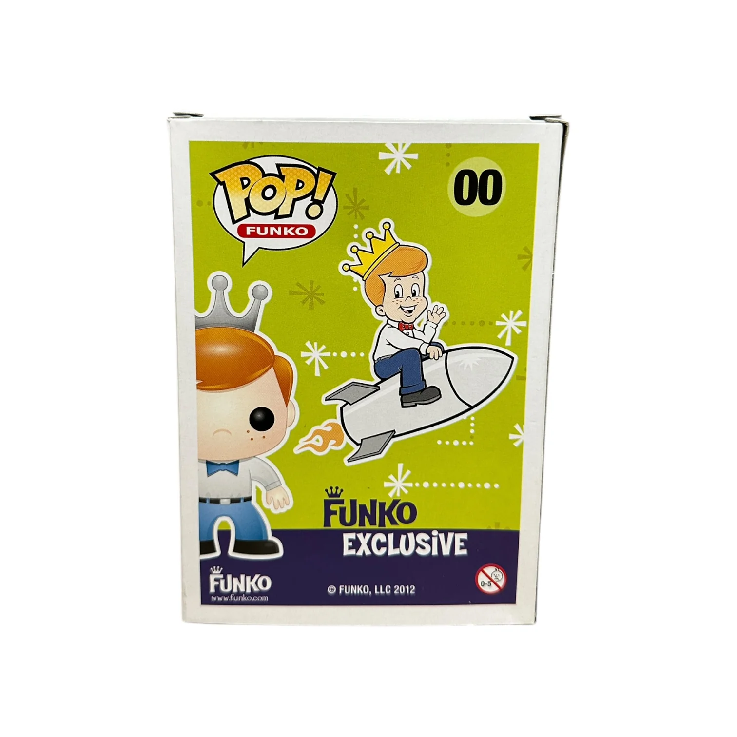 Freddy Funko (Red Tie) #00 Funko Pop! - SDCC 2012 Exclusive LE96 Pcs - Condition 7/10 - Image 3