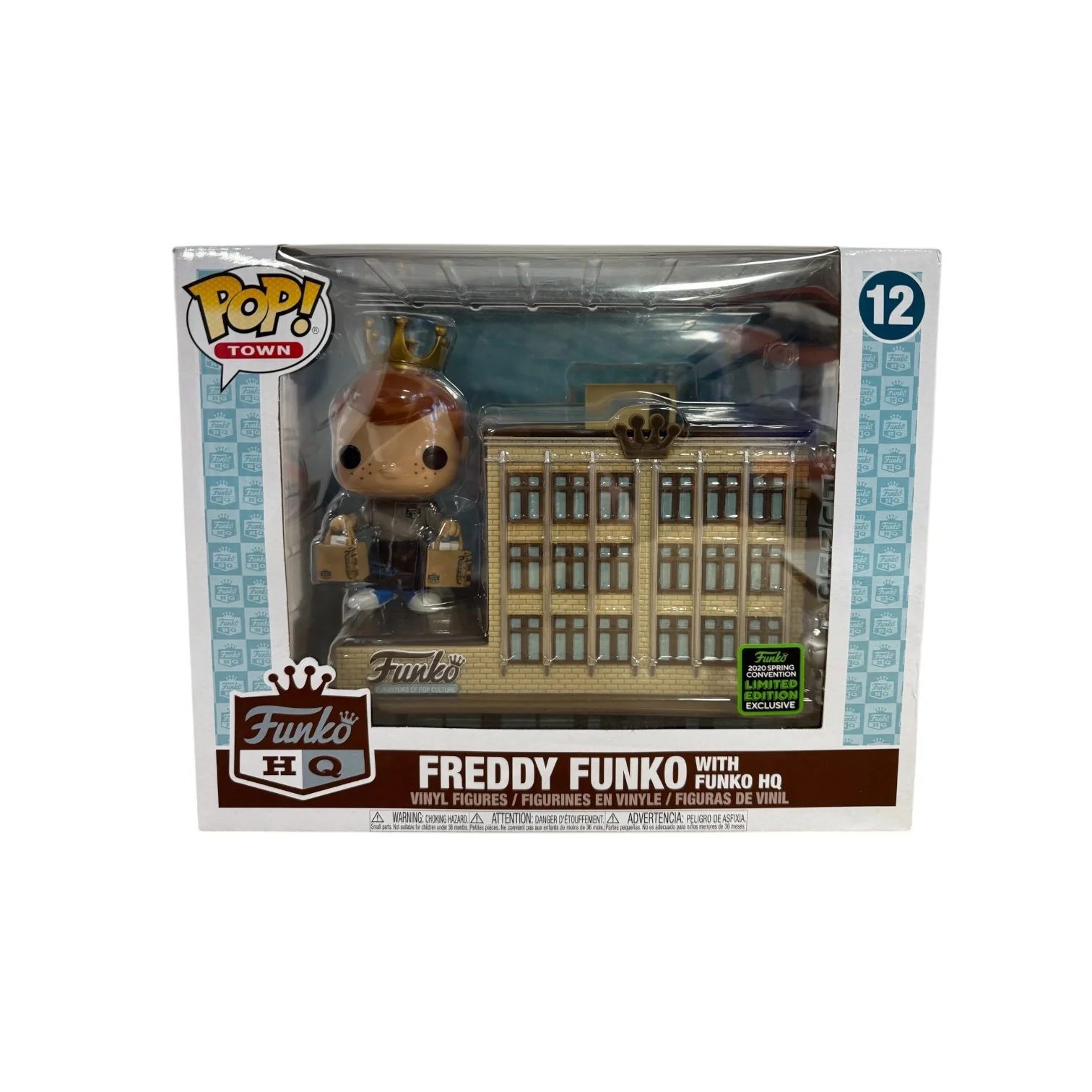 Freddy Funko with Funko HQ Funko Pop! Town #12 - 2020 SDCC Shared Exclusive - Condition 8.75/10