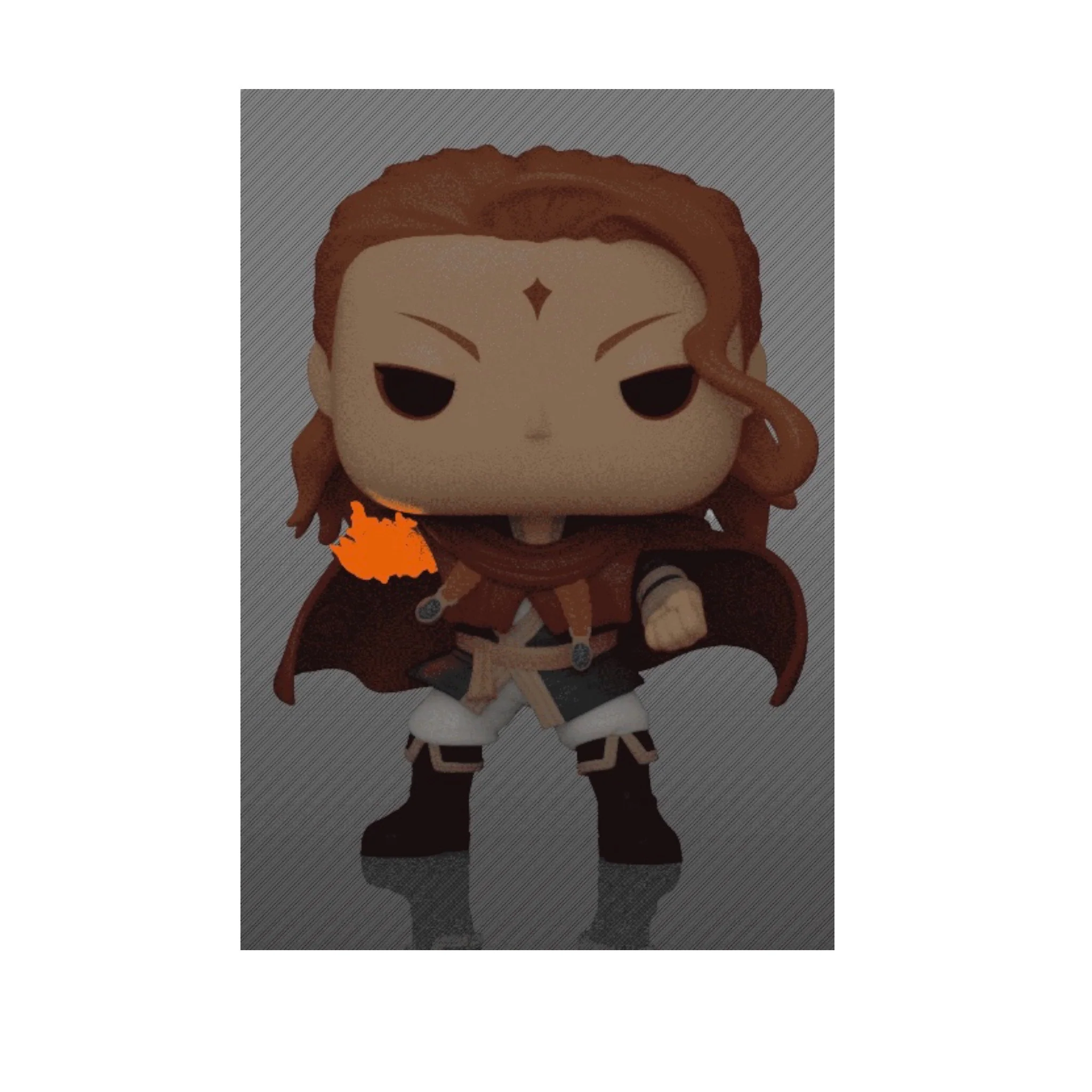 Fuegoleon #1555 (Glows in the Dark) Funko Pop! - Black Clover - PX Previews Exclusive LE15000 Pcs - Image 2