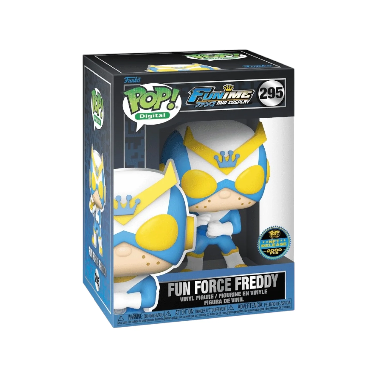 Fun Force Freddy #295 Funko Pop! - Funime and Cosplay - NFT Release Exclusive LE2000 Pcs