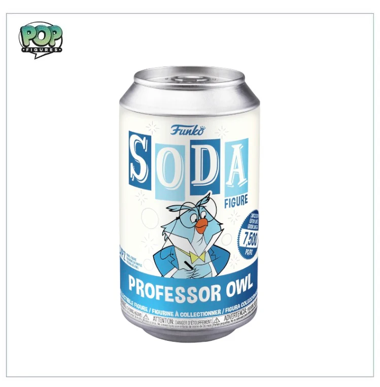 Professor Owl Funko Soda Vinyl Figure! - Disney - LE7500 Pcs - Chance of Chase