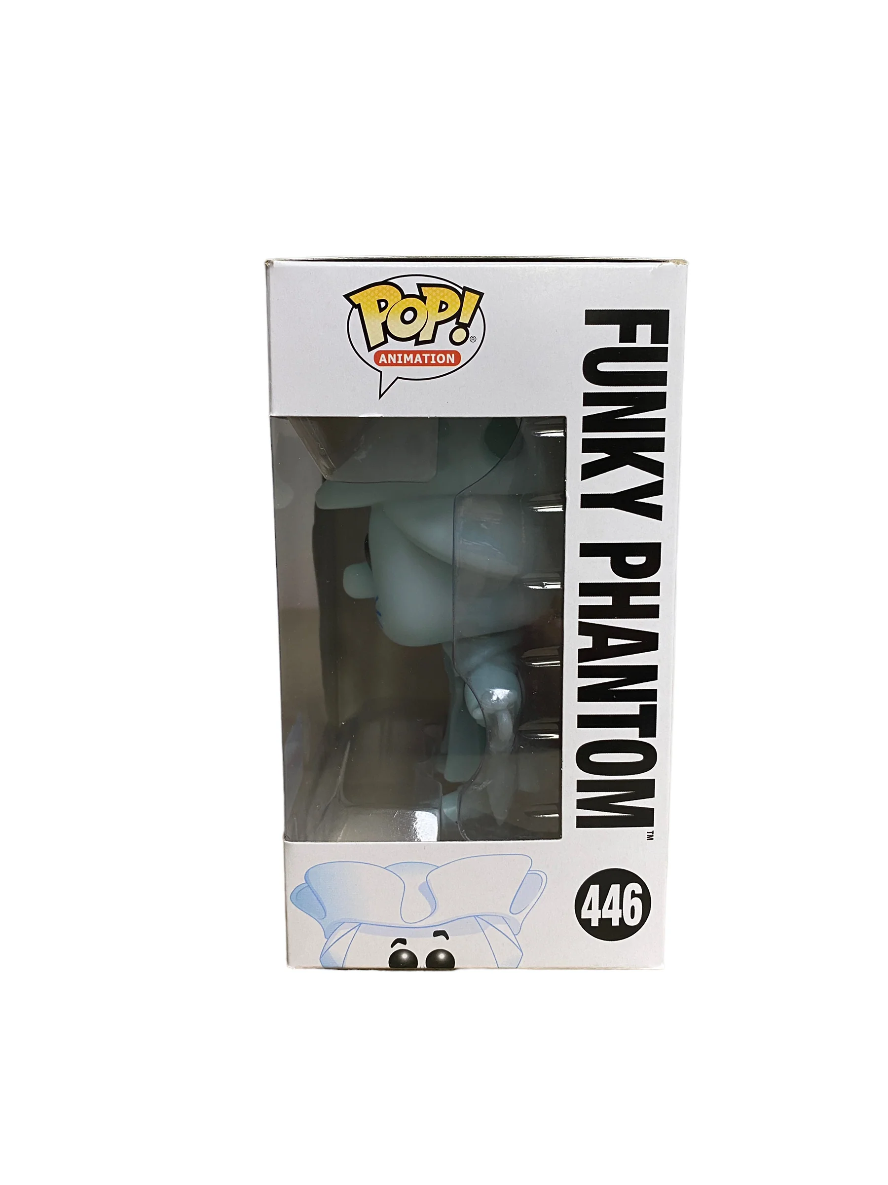 Funky Phantom #446 (Glows in the Dark) Funko Pop! - The Funky Phantom - NYCC 2018 Official Convention Exclusive LE1000 Pcs - Condition 8.5/10 - Image 3