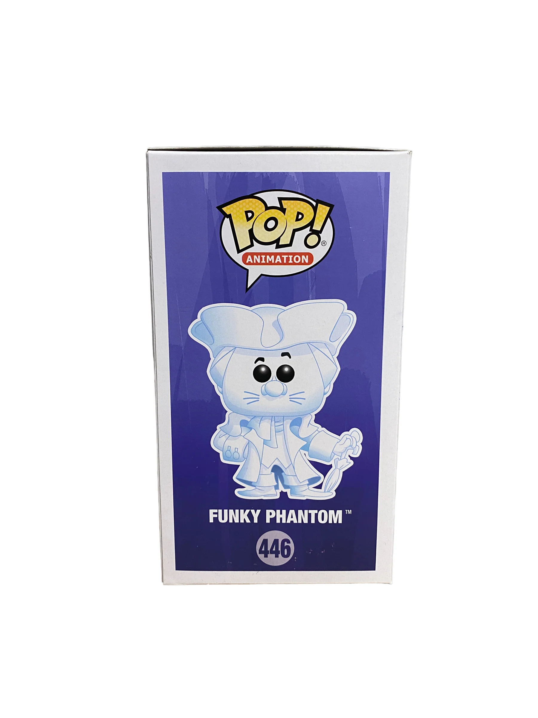 Funky Phantom #446 (Glows in the Dark) Funko Pop! - The Funky Phantom - NYCC 2018 Official Convention Exclusive LE1000 Pcs - Condition 8.5/10 - Image 5