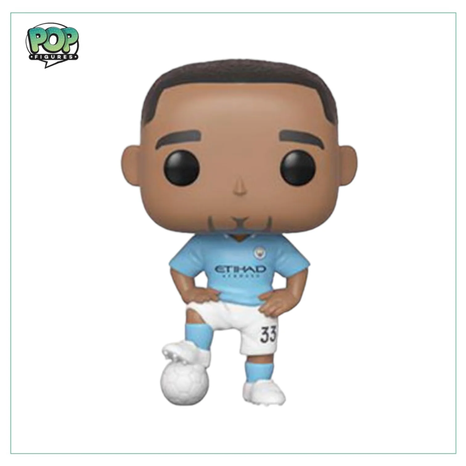 Gabriel Jesus #12 Funko Pop! - Manchester City Football Club - Football - Image 2