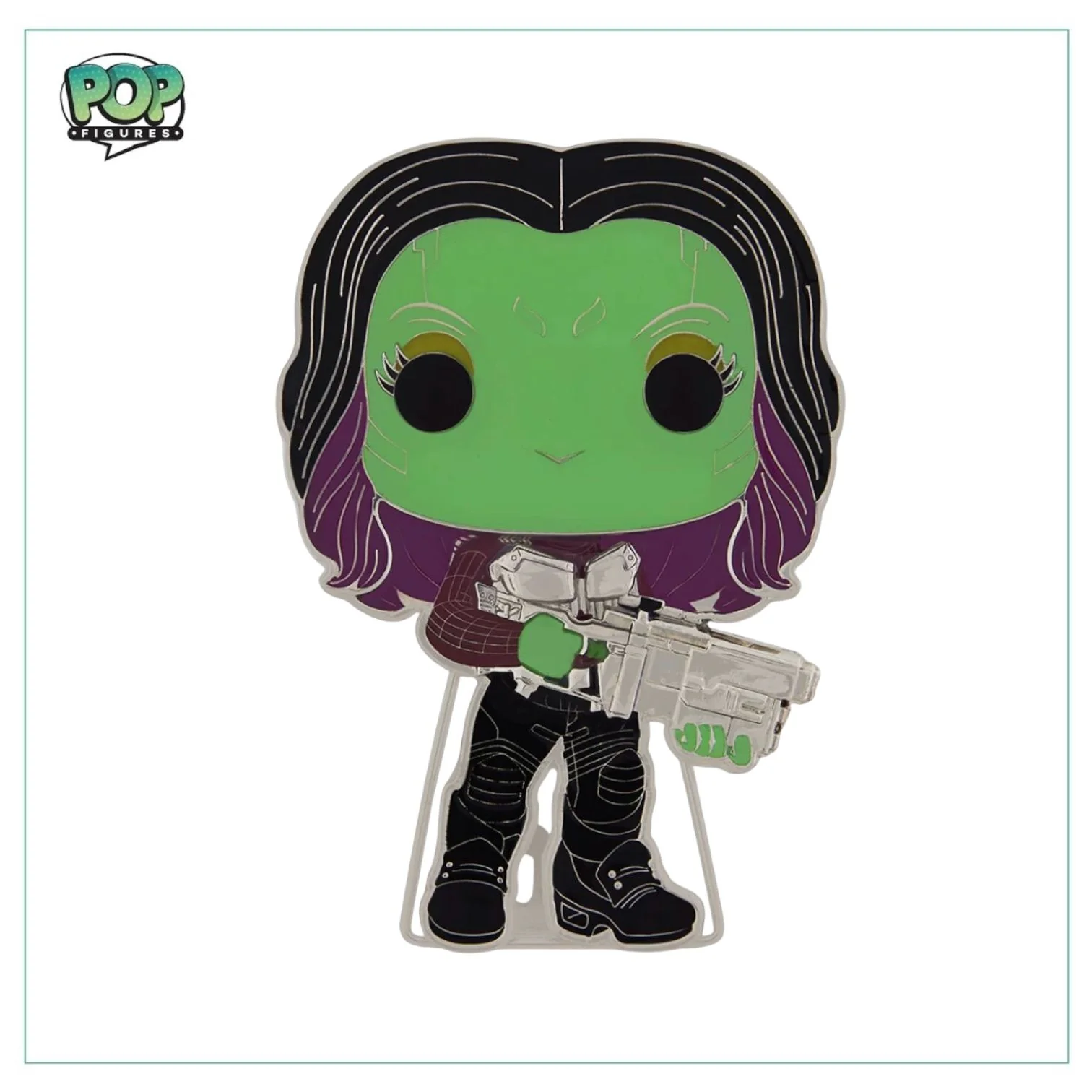 Gamora #26 Enamel Pop! Pin - The Infinity Saga - Glow in the Dark Chance of chase - Image 2