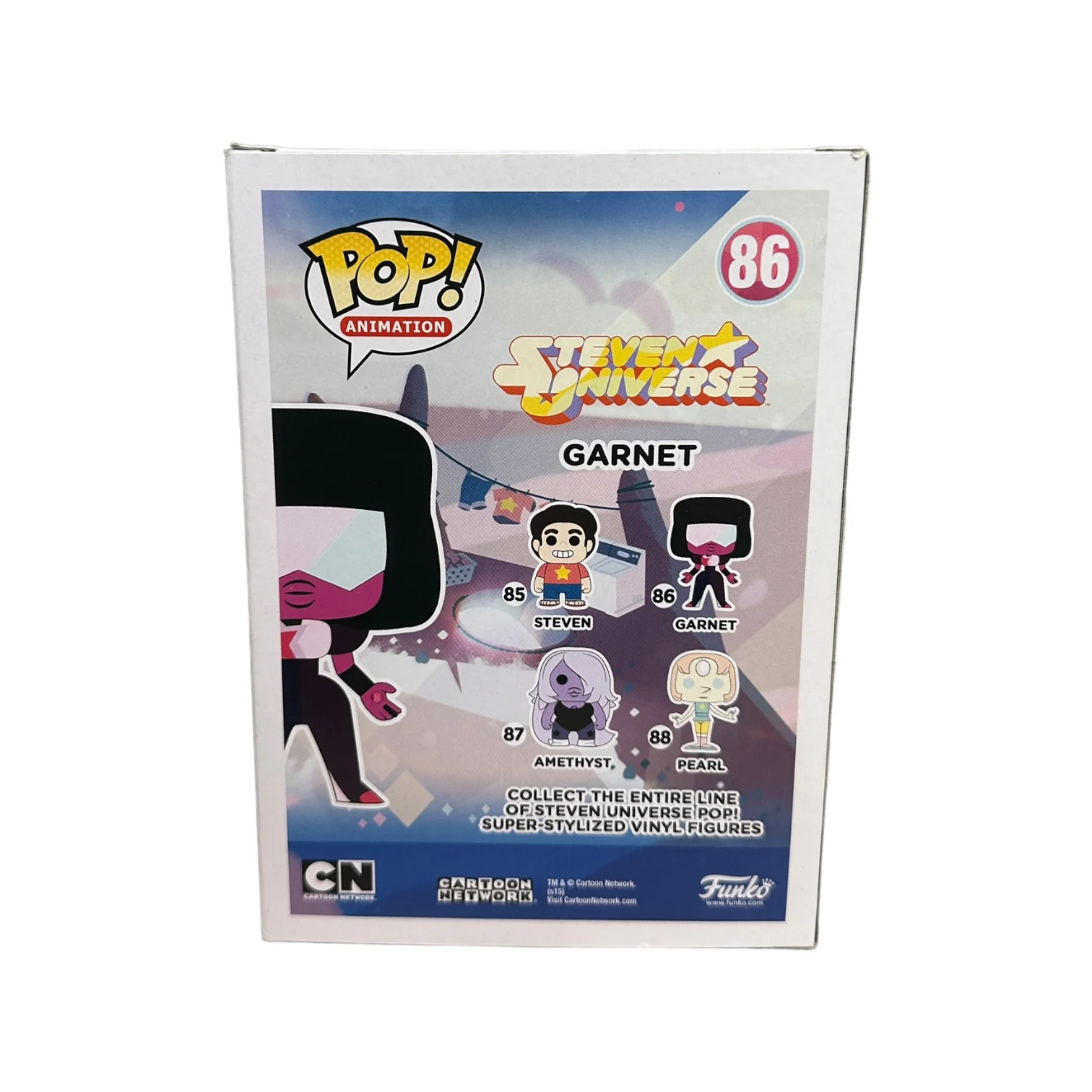 Garnet #86 (Glows in the Dark) Funko Pop! - Steven Universe - Underground Toys Exclusive - Condition 8/10 - Image 3