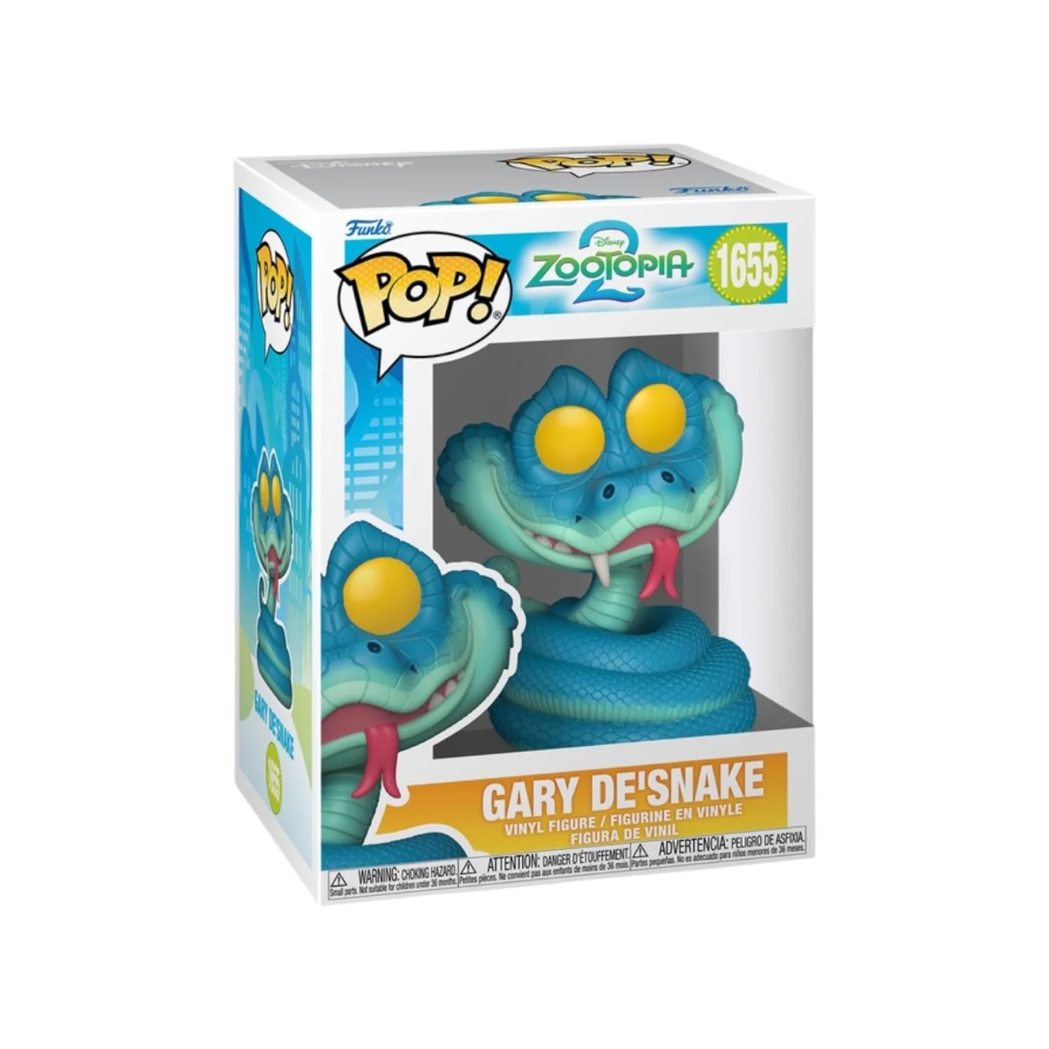 Gary De'Snake #1655 Funko Pop - Zootopia 2