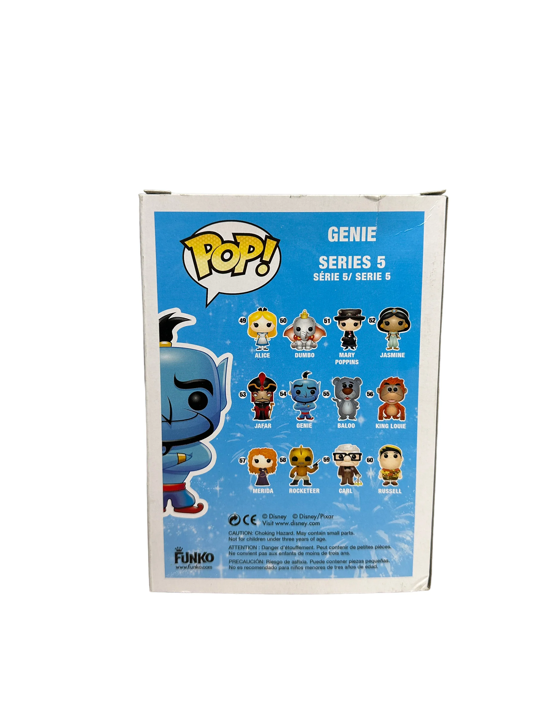 Genie #54 Funko Pop! - Disney Series 5 - 2013 Pop! - Condition 6.5/10 - Image 4