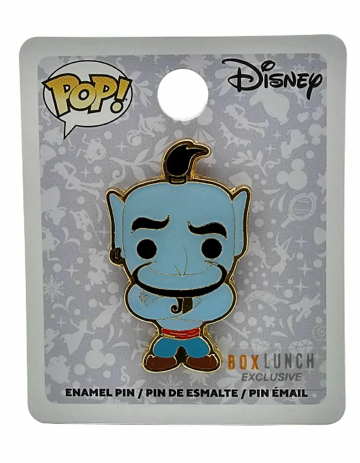 Genie Enamel Pin! Aladdin  - Box Lunch Exclusive