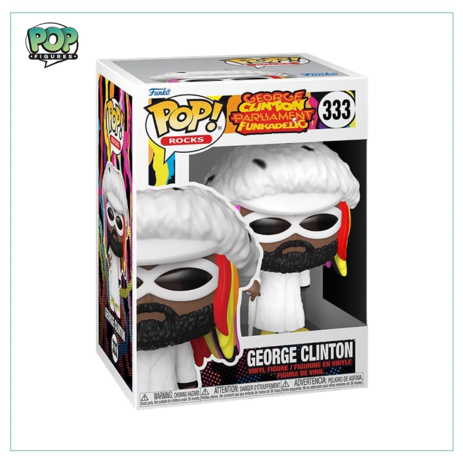 George Clinton #333 Funko POP! Rocks