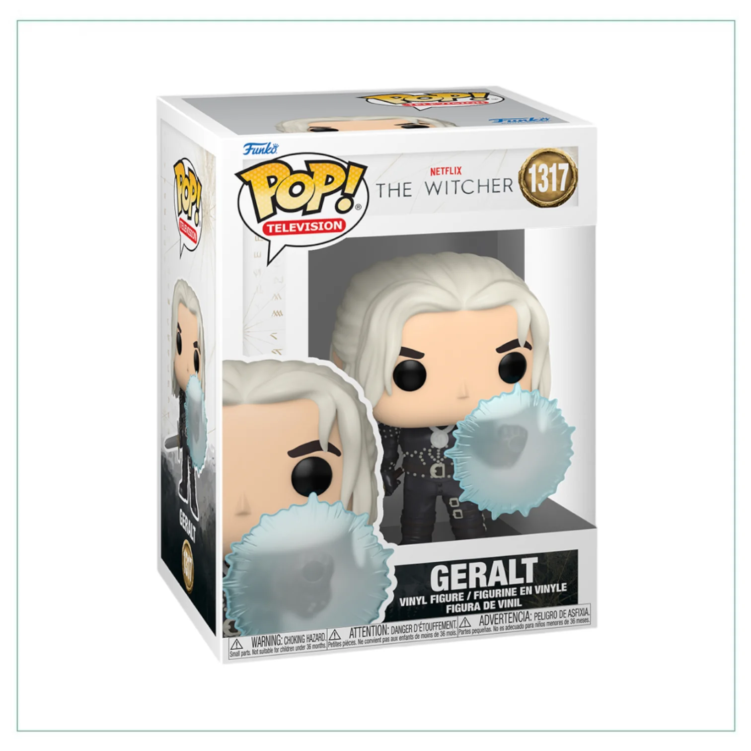 Geralt W/ Shield #1317 Funko Pop! The Witcher