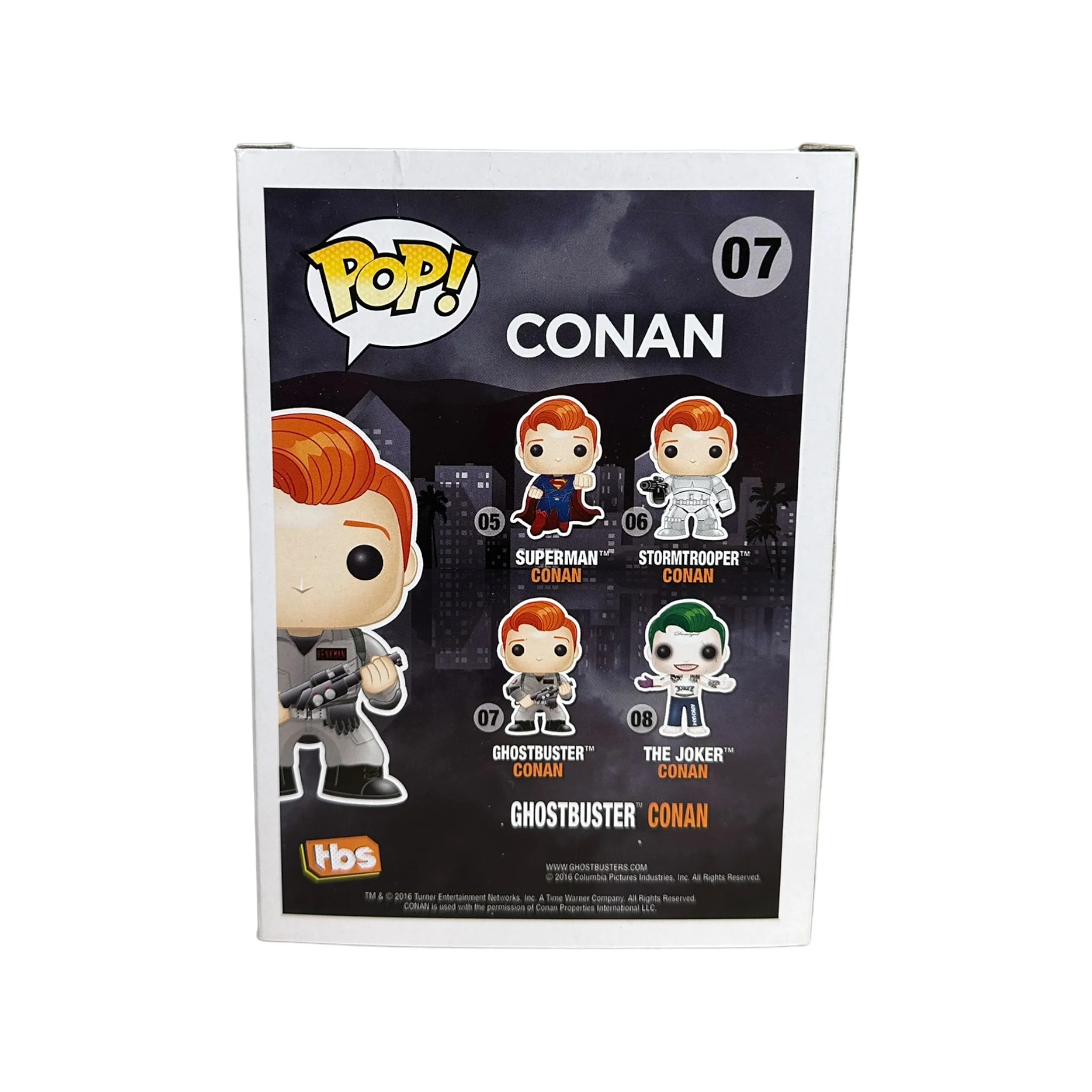Ghostbuster Conan #07 Funko Pop! - Conan - SDCC 2016 Official Convention Exclusive - Condition 7/10 - Image 3