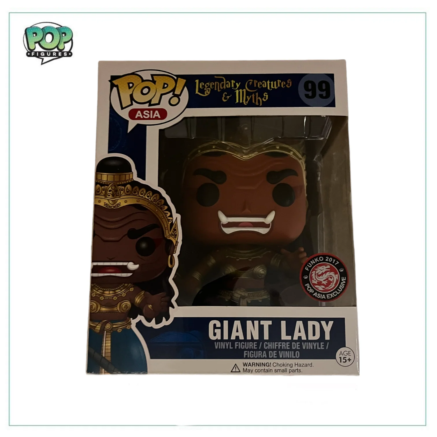 Giant Lady #99 Deluxe Funko Pop! Asia - 2017 Funko Pop Asia Exclusive - Image 2