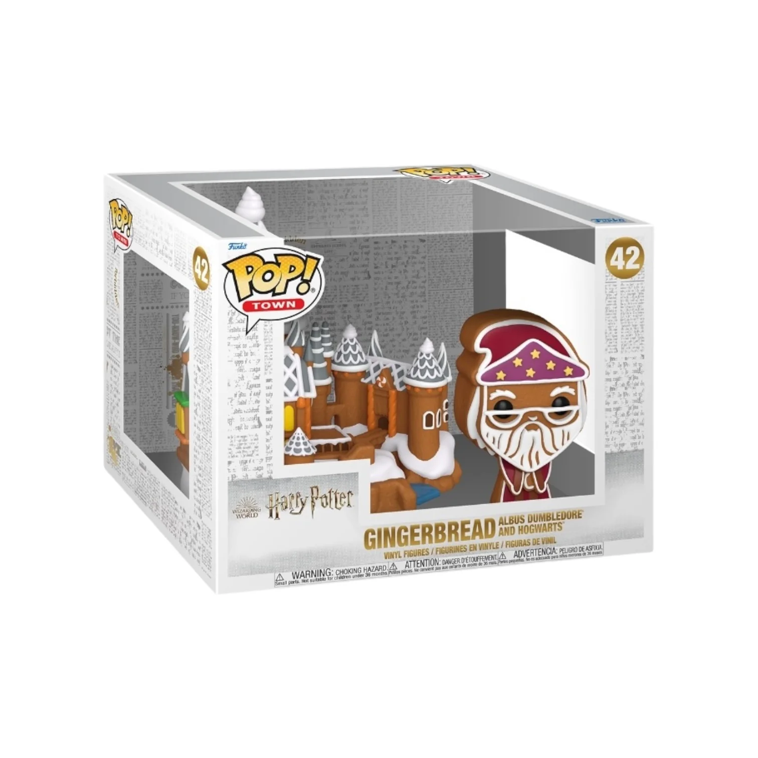 Gingerbread Albus Dumbledore and Hogwarts #42 Funko Town Pop! - Harry Potter