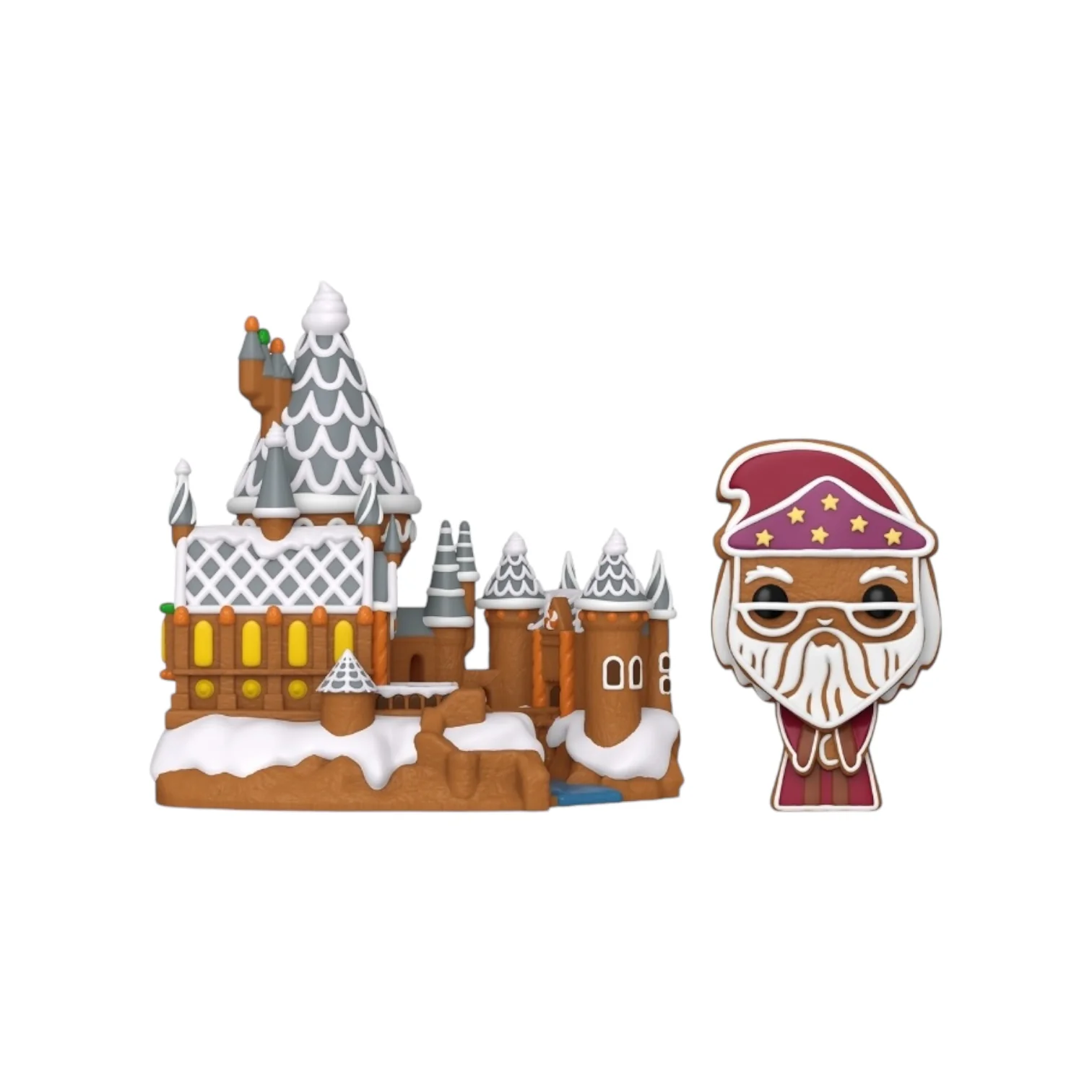 Gingerbread Albus Dumbledore and Hogwarts #42 Funko Town Pop! - Harry Potter - Image 2