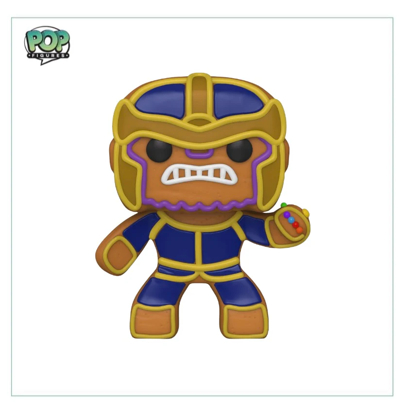 Gingerbread Thanos #951 Funko Pop! - Marvel - Funko Shop Exclusive - Image 2