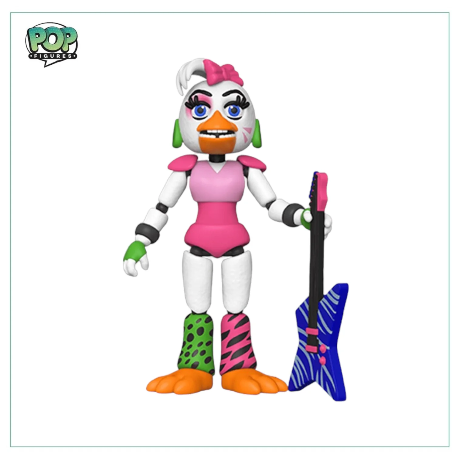 Glamrock Chica Funko Action Figure - Five Nights at Freddy's Security Breach - Image 2