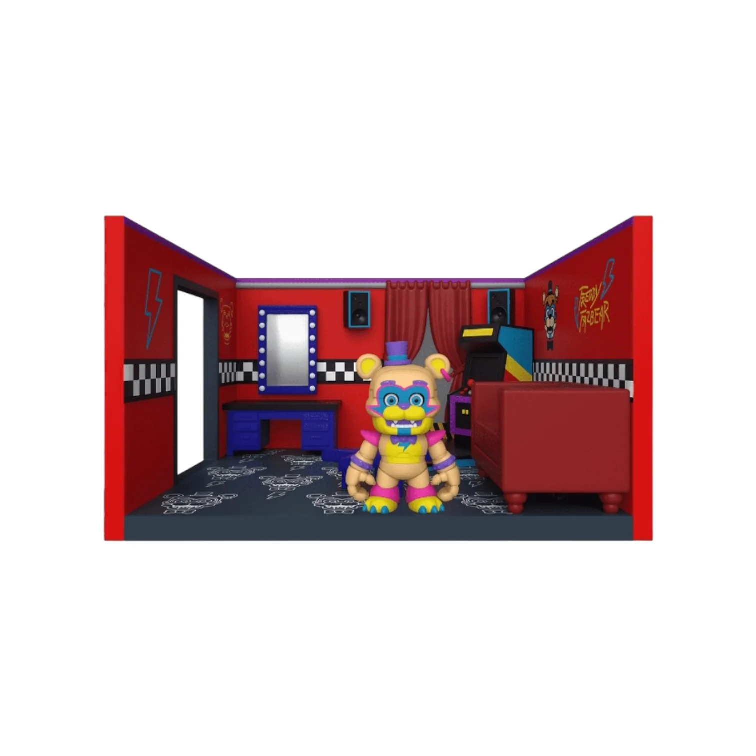 Glamrock Freddy  with Dressing Room Funko Snaps - Five Nights at Freddy's - Image 2