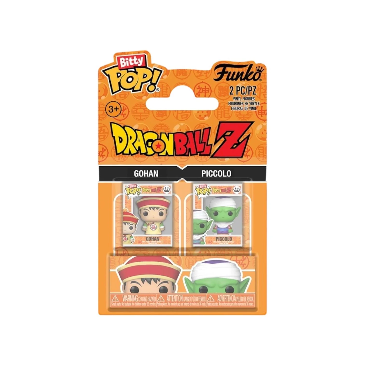 Gohan & Piccolo Funko 2 Pack Bitty Pop - Dragonball Z
