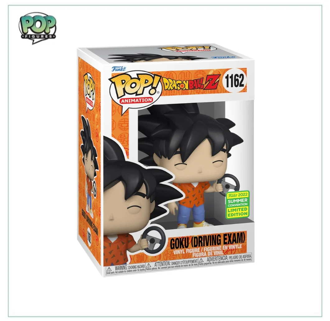 Goku (Driving Exam) #1162 Funko Pop! - Dragon Ball Z - SDCC 2022 Shared Exclusive
