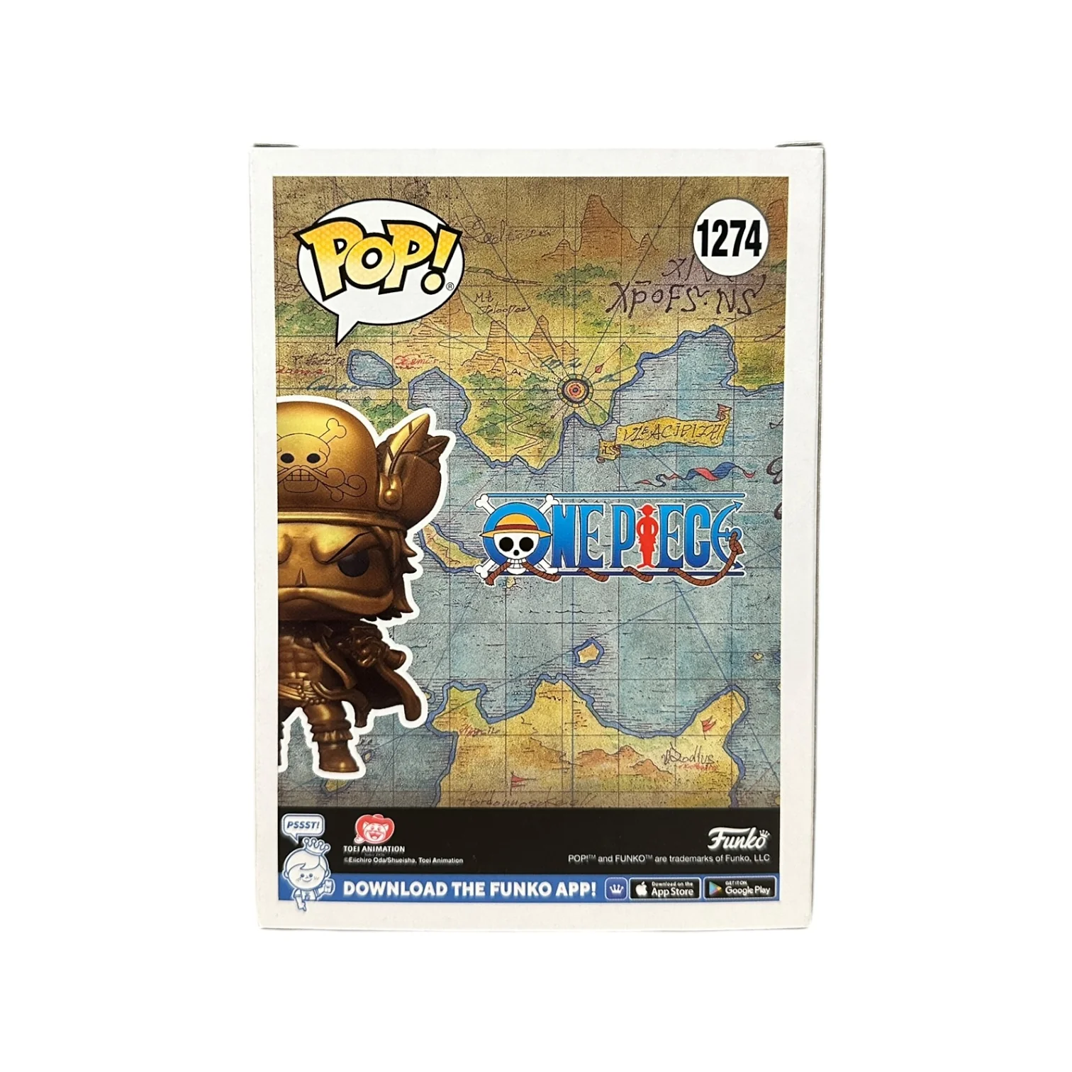 Gol D. Roger #1274 (Gold) Funko Pop! - One Piece - Freddy's Funtastic Voyage 2024 Show Edition LE3400 Pcs - Condition 9.5/10 - Image 3